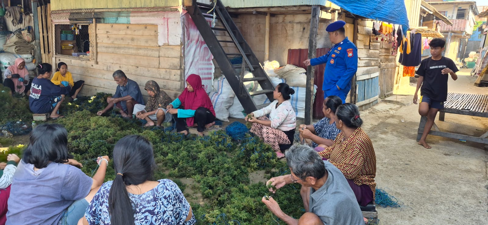 Jaga Laut dan Keselamatan, Sat Polair Polman Edukasi Nelayan