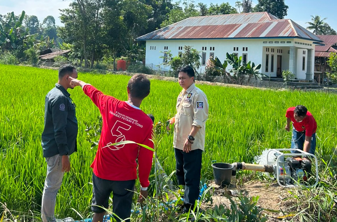 Luwu Utara Gerak Cepat, Terima Bantuan 10 Unit Mesin Pompa dari Pemprov Sulsel untuk Mitigasi Kekeringan Dampak El Nino