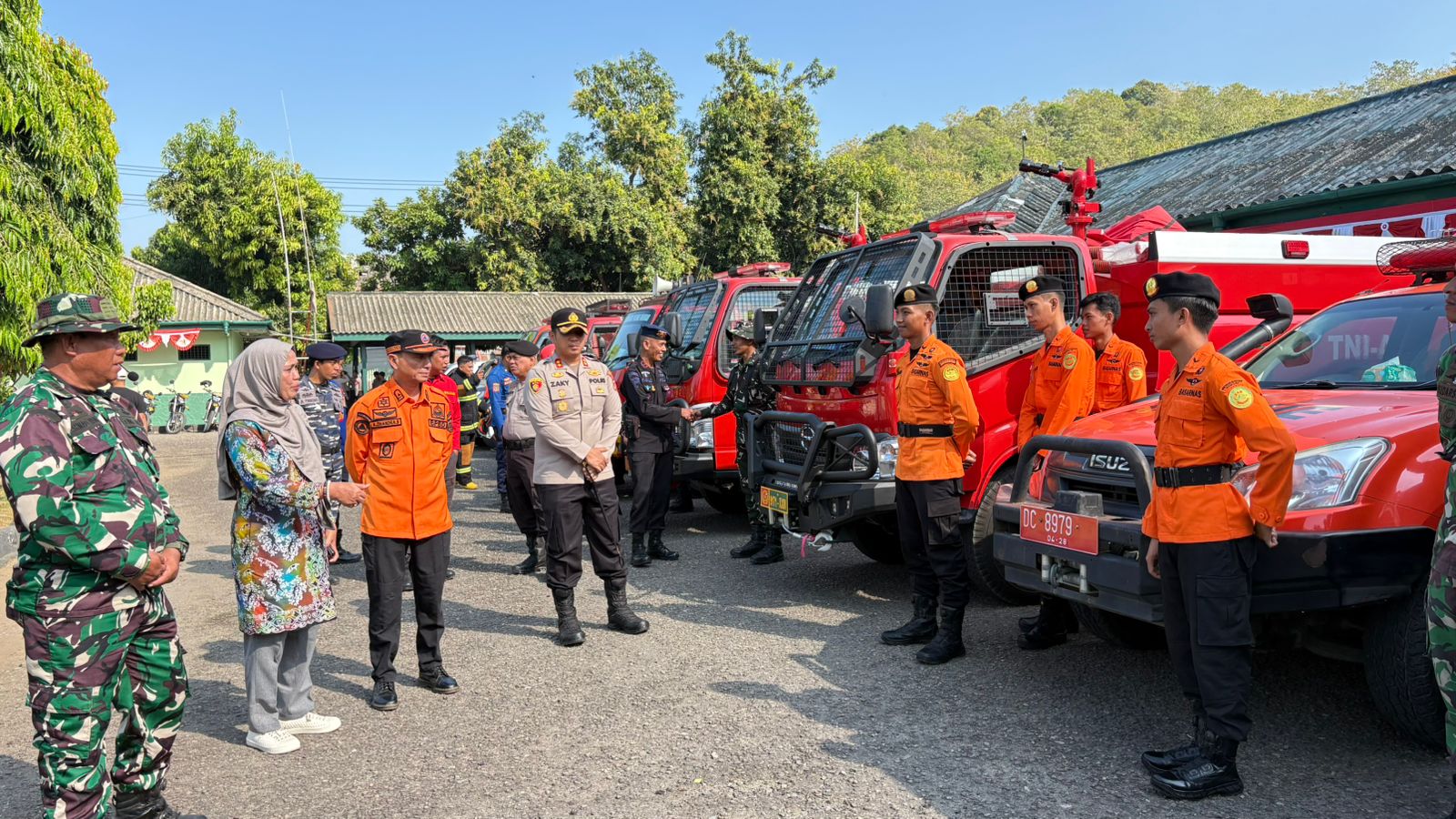 Kapolres Polman Hadiri Apel Kesiapsiagaan Penanganan Karhutla, Sinergi TNI-Polri dan Stakeholder Diperkuat