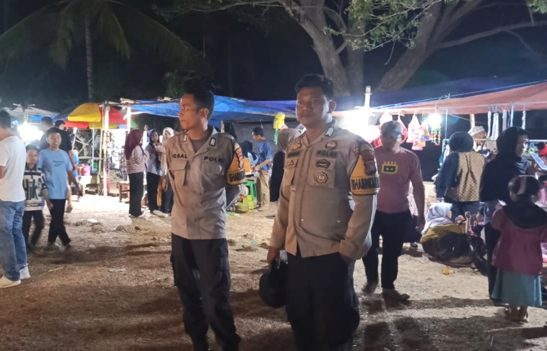 Jaga Kamtibmas Tetap Kondusif, Polsek Sendana Gelar Patroli Sasar Lokasi Kerumunan Warga