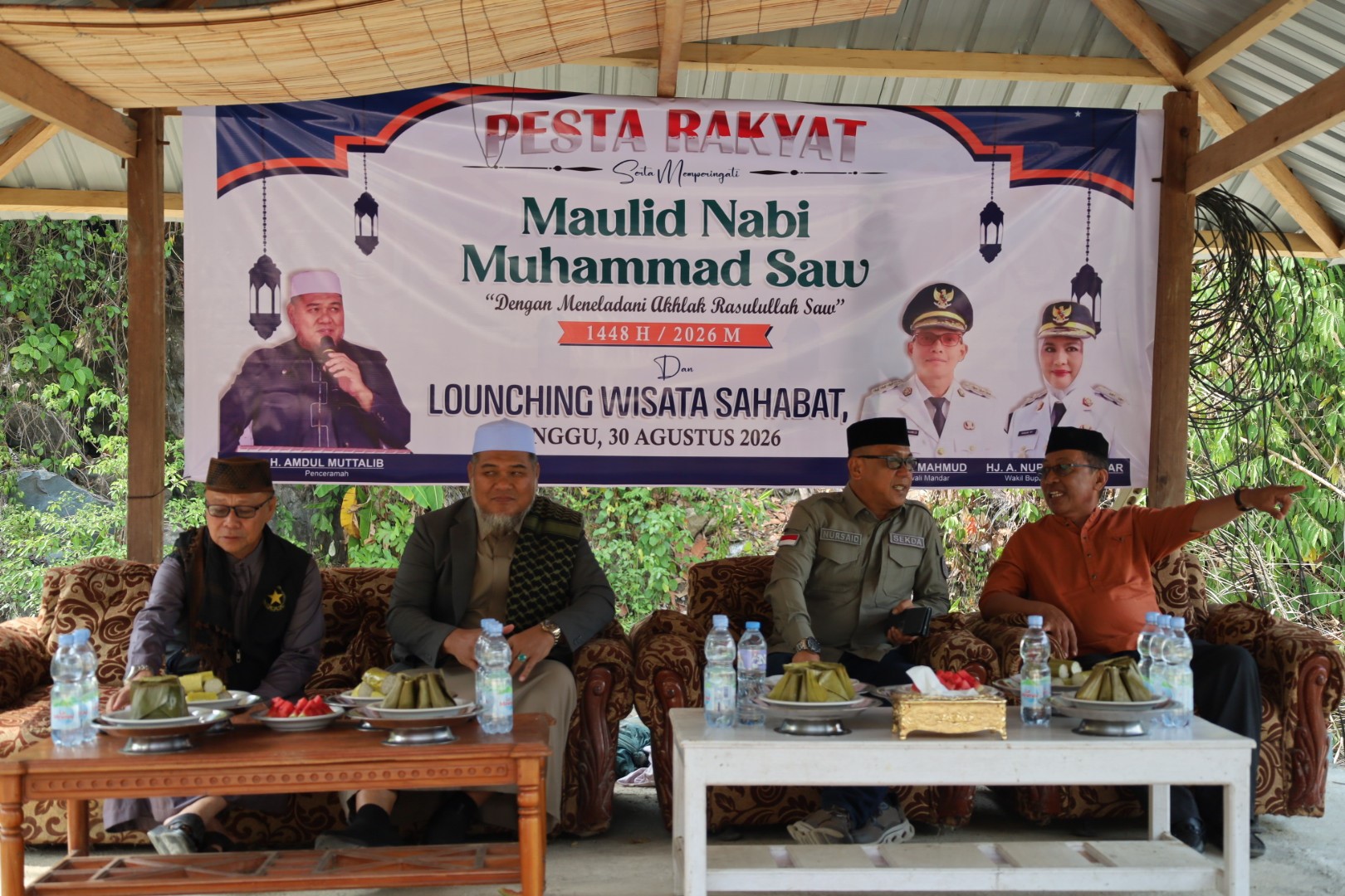Wisata Sahabat Diluncurkan di Batetangnga, Pemkab Polman Dorong Wisata Religi