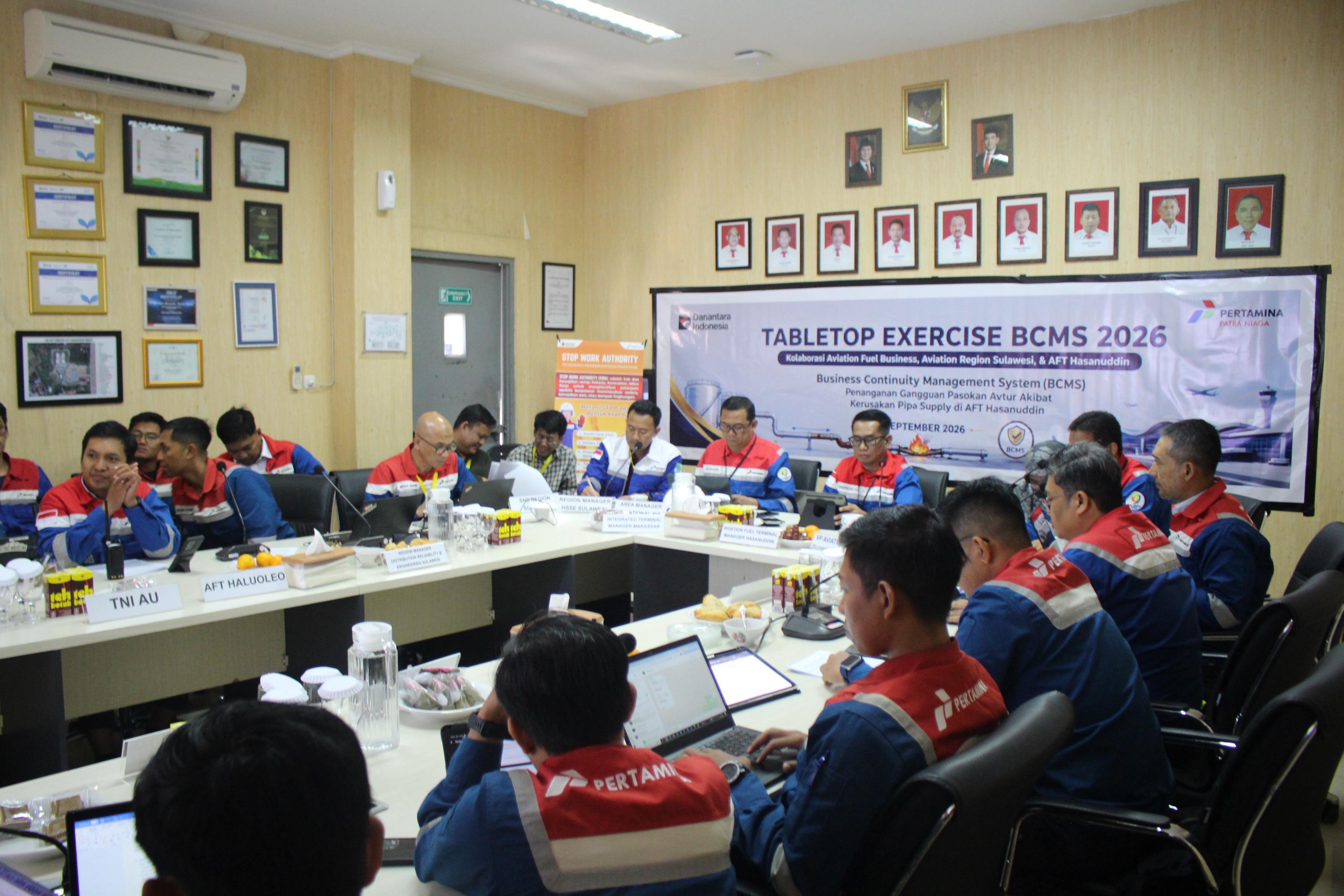 Pertamina Uji Kesiapan AFT Hasanuddin Hadapi Gangguan Pasokan Avtur