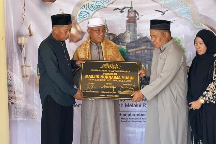 Masjid Nurnaimah Yusuf di Bua Diharapkan Jadi Pusat Pendidikan Al-Qur’an dan Pembinaan Generasi Muda
