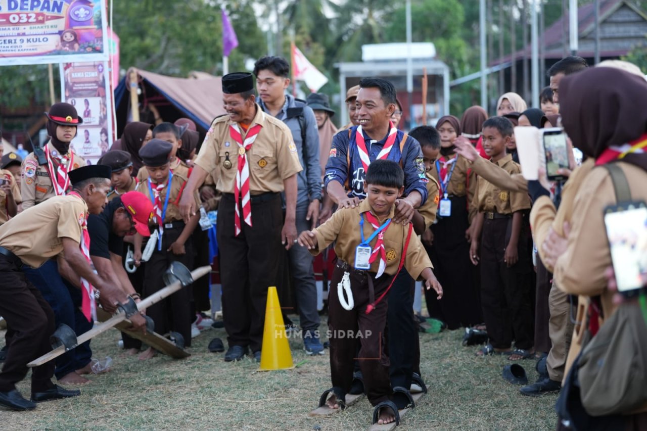 Bupati Sidrap: Pendidikan Unggul Tak Berhenti di Ruang Kelas, Pramuka Jadi Ruang Pembentukan Karakter