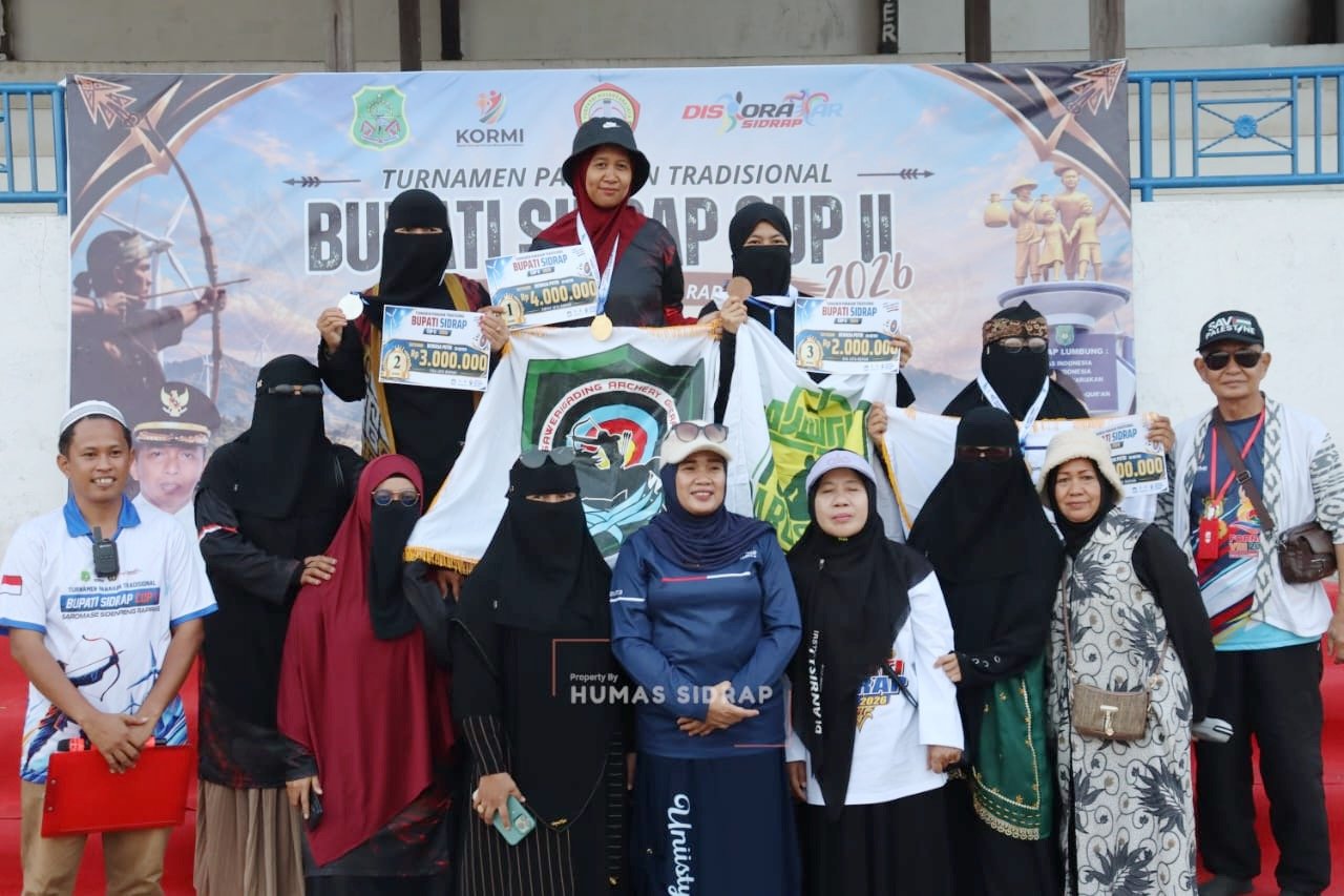 Bupati Cup II Sidrap Tarik Pemanah Putri dari Luar Sulawesi ke Rappang