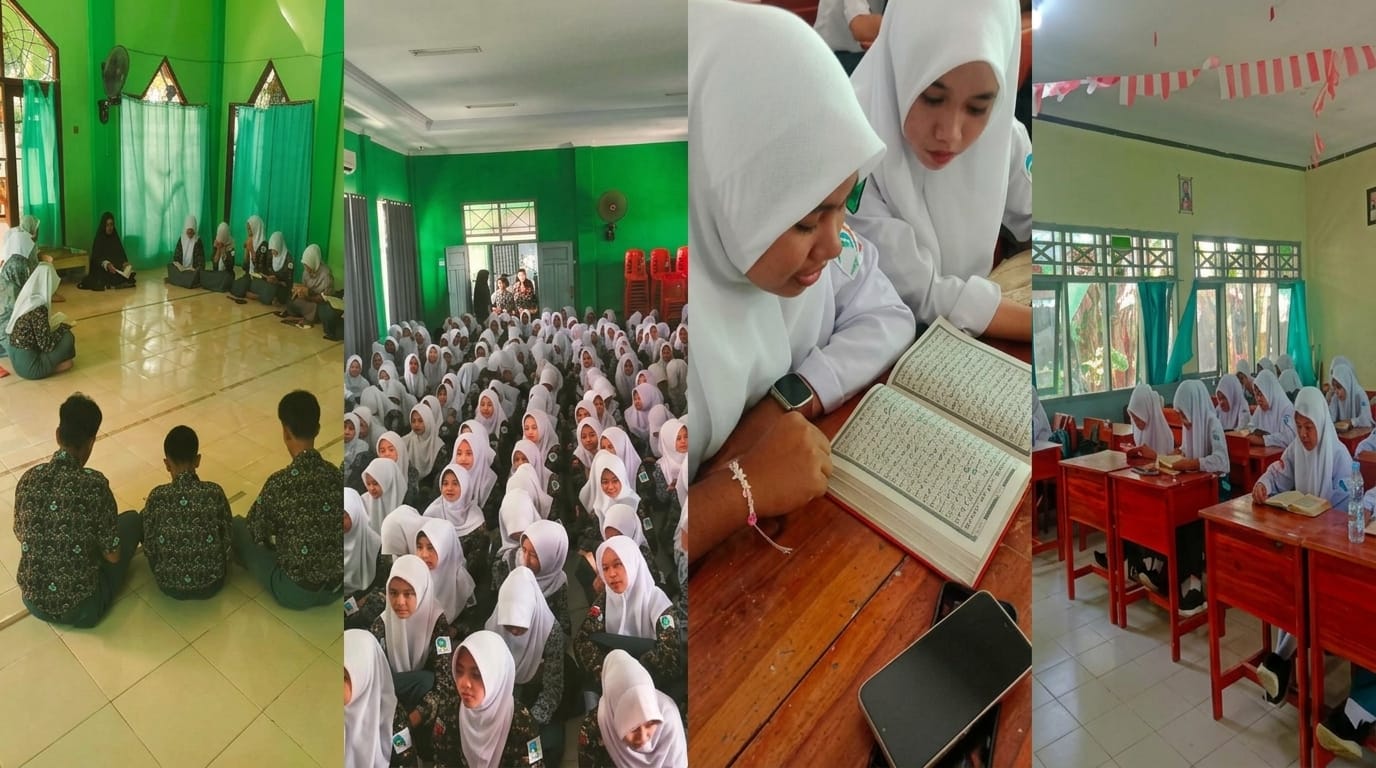 Kolaborasi BKPRMI dan SMAN 1 Luwu Utara Gelar Khotmil Quran Warnai Milad ke-49
