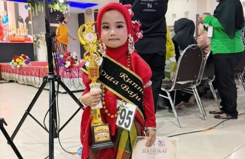 Queen, Usia 4 Tahun, Raih Runner Up 1 Duta Baju Bodo 2026