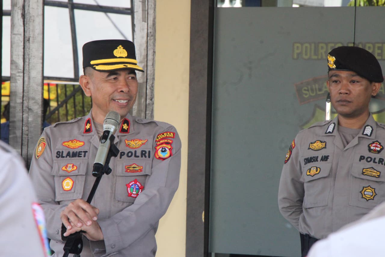 Kabag Ops Pimpin Apel Siaga, Tekankan Patroli Nobar dan SPBU Saat PSM vs Arema Berlaga 