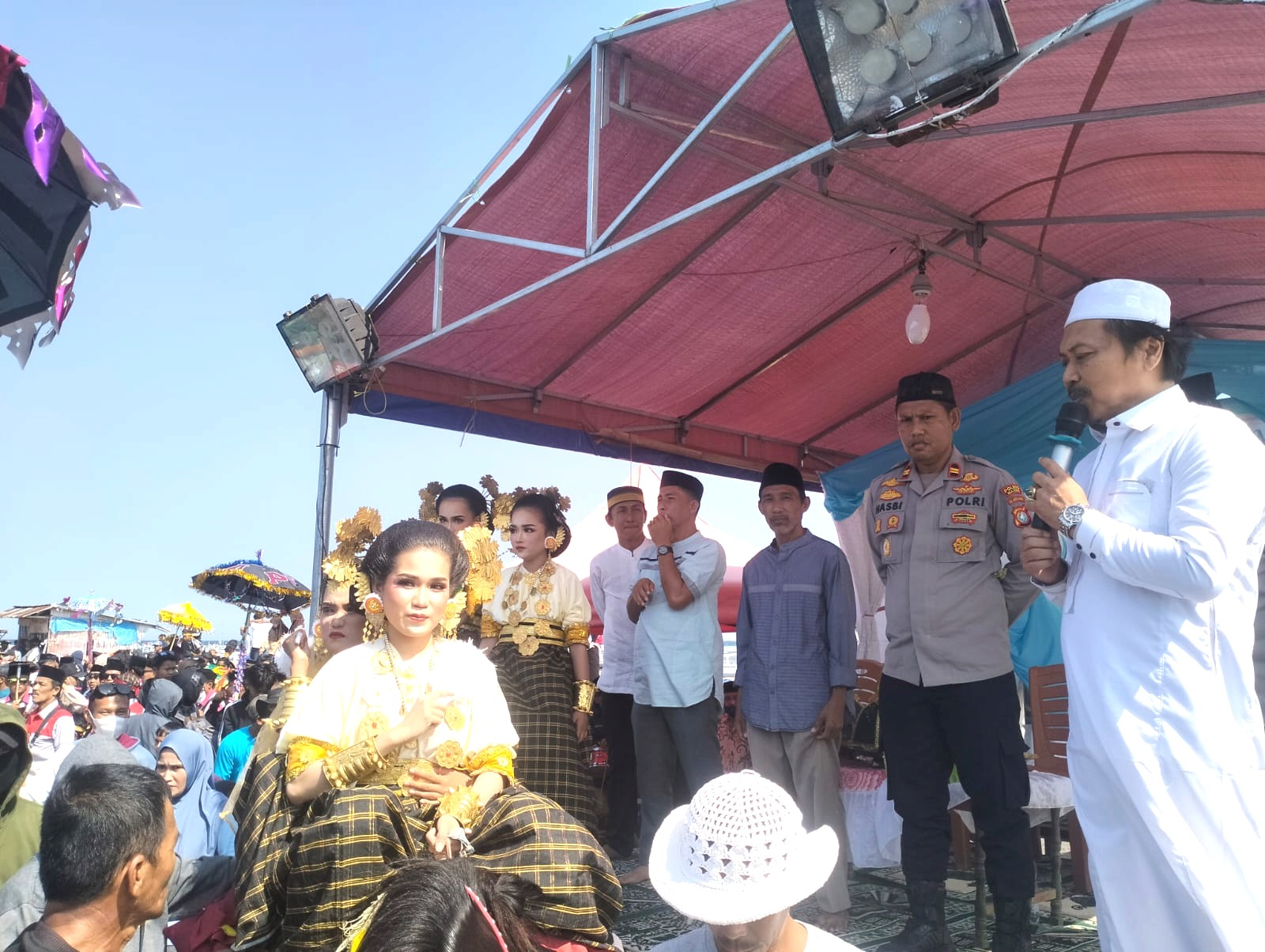 Polsek Banggae Kawal Semarak Messawe Totamma’, 39 Kuda Hias Meriahkan Maulid Nabi di Rangas