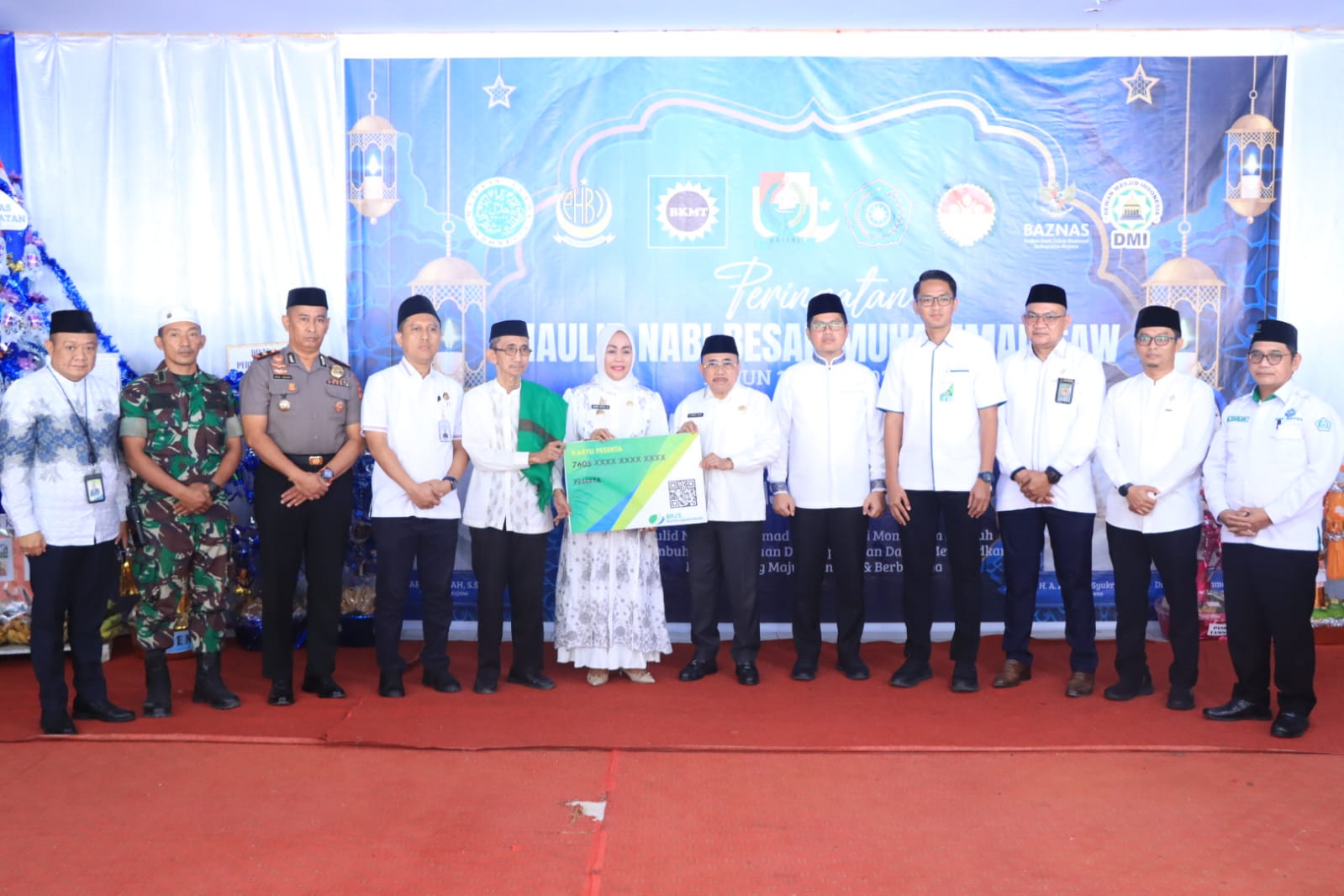 Wakapolres Majene Hadiri Maulid Nabi Muhammad SAW 1448 H, Momentum Perkuat Ukhuwah dan Kepedulian Sosial