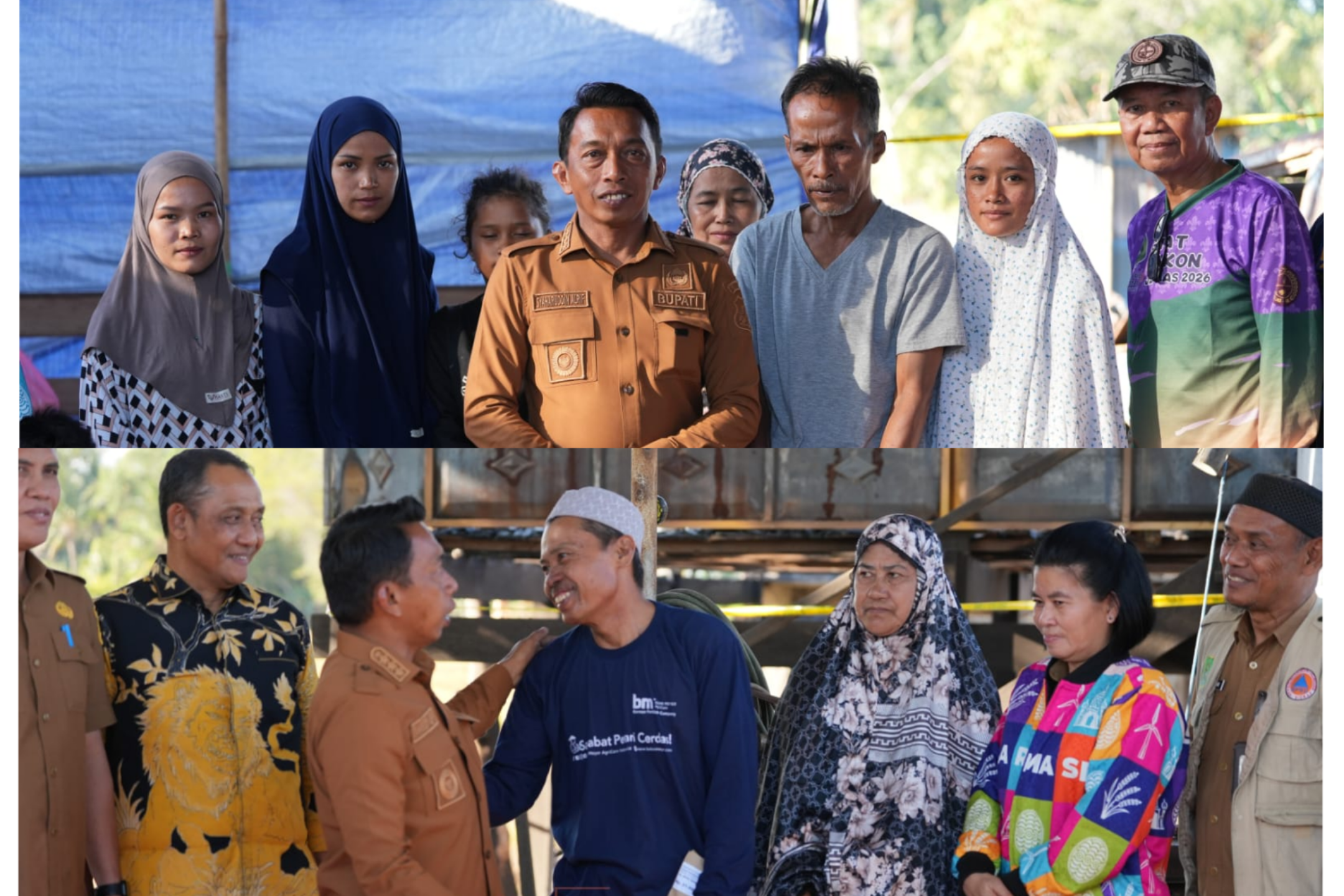 Dua Keluarga Korban Kebakaran Kalosi Alau Masing-Masing Terima Rp21 Juta