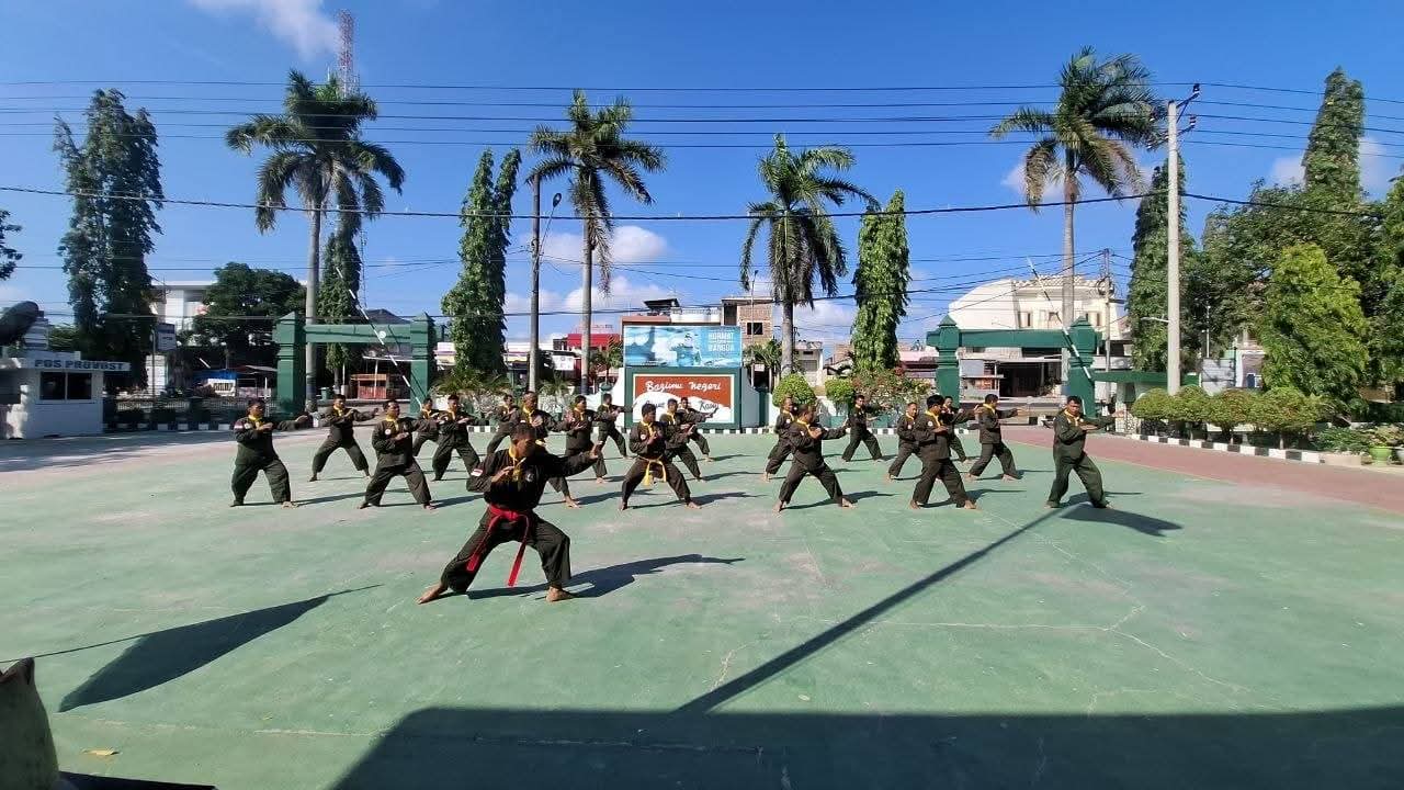 Latihan PSM Rutin, Kodim 1420/Sidrap Jaga Kesiapan Fisik Personel