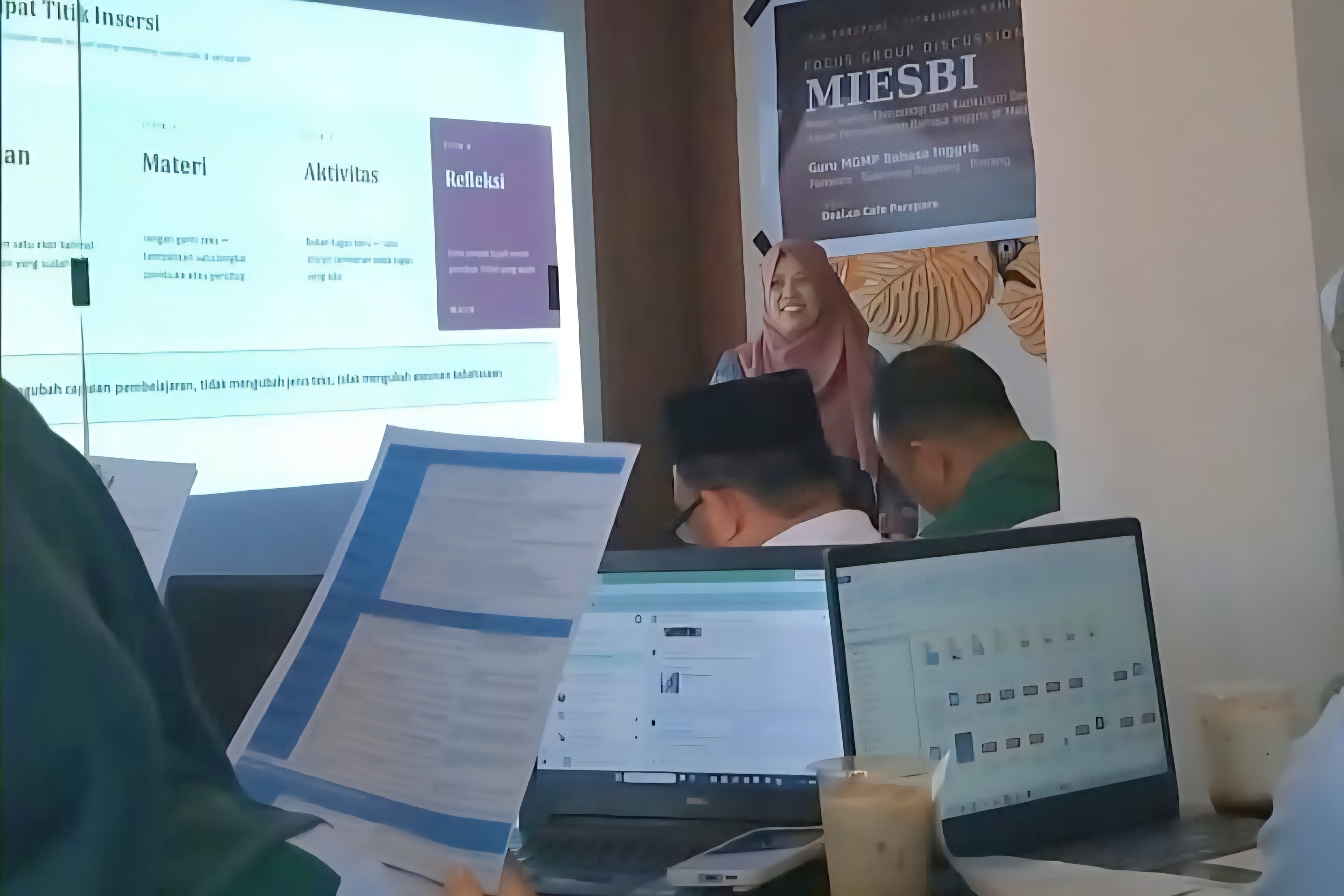Dua Perwakilan MA Biharul Ulum Ikuti FGD MIESBI, Bahas Integrasi Ekologi dan KBC