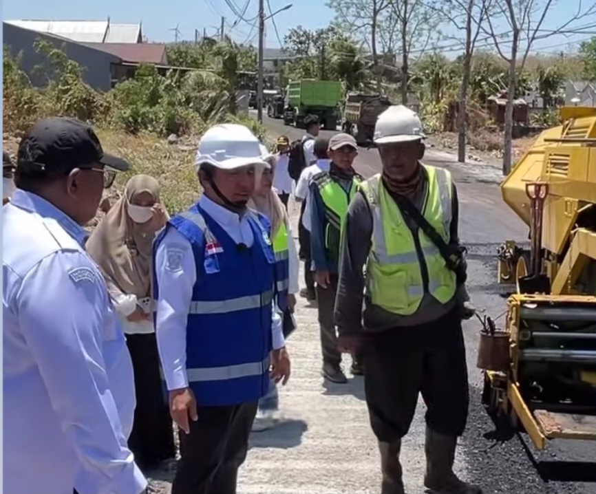 Pengaspalan Jalan Ambo Matti Parepare Capai 80 Persen