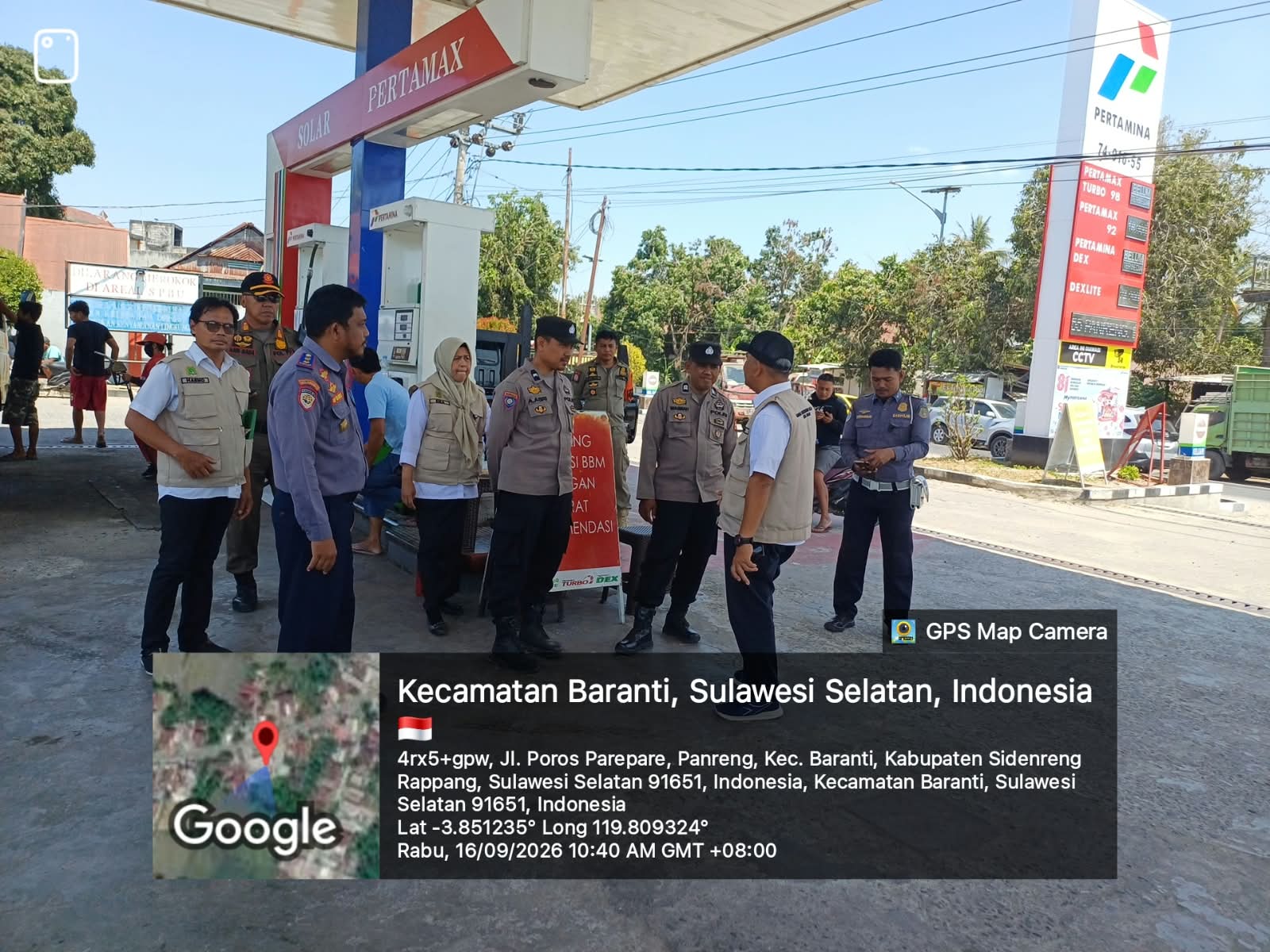10 dari 11 SPBU Sidrap Sudah Dipantau Satgas BBM Bersubsidi