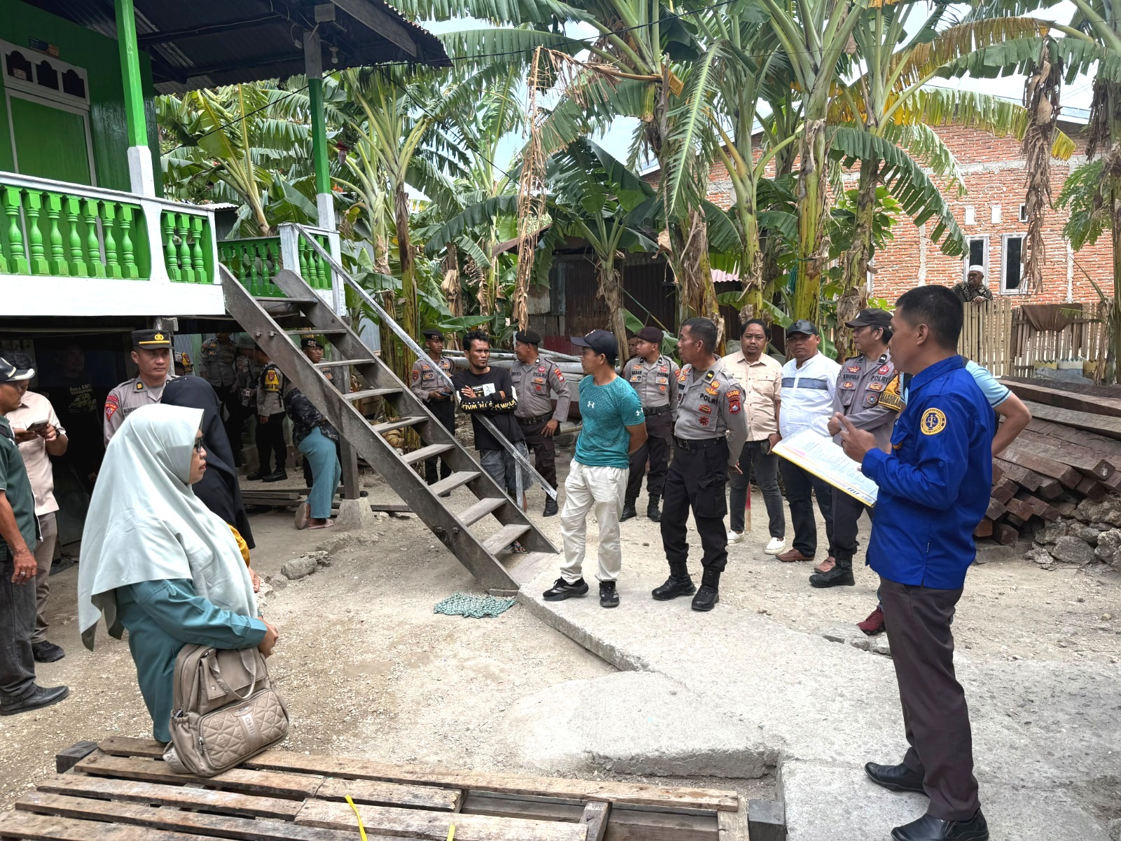 Pembacaan Penetapan Eksekusi Damai di Pamboang, Dapat Pengawalan Ketat Dari Polres Majene