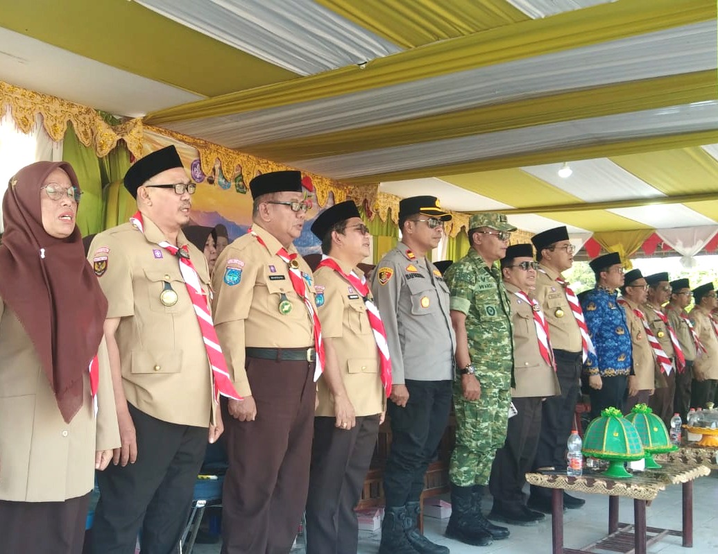 Kapolsek Sendana Hadiri Pembukaan Scout Camp 2026, Dorong Pembentukan Karakter Pelajar Madrasah