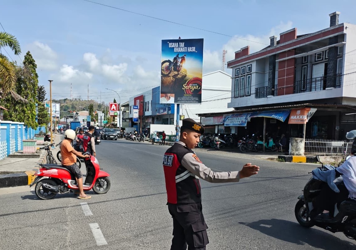 Jaga Kamtibmas Tetap Kondusif, Samapta Polres Majene Intensifkan Patroli di Sejumlah Titik Rawan