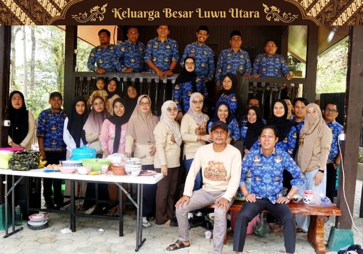 Tribute Spesial ASN Diskominfo Luwu Utara untuk Sang Mantan di Pengujung Pengabdian