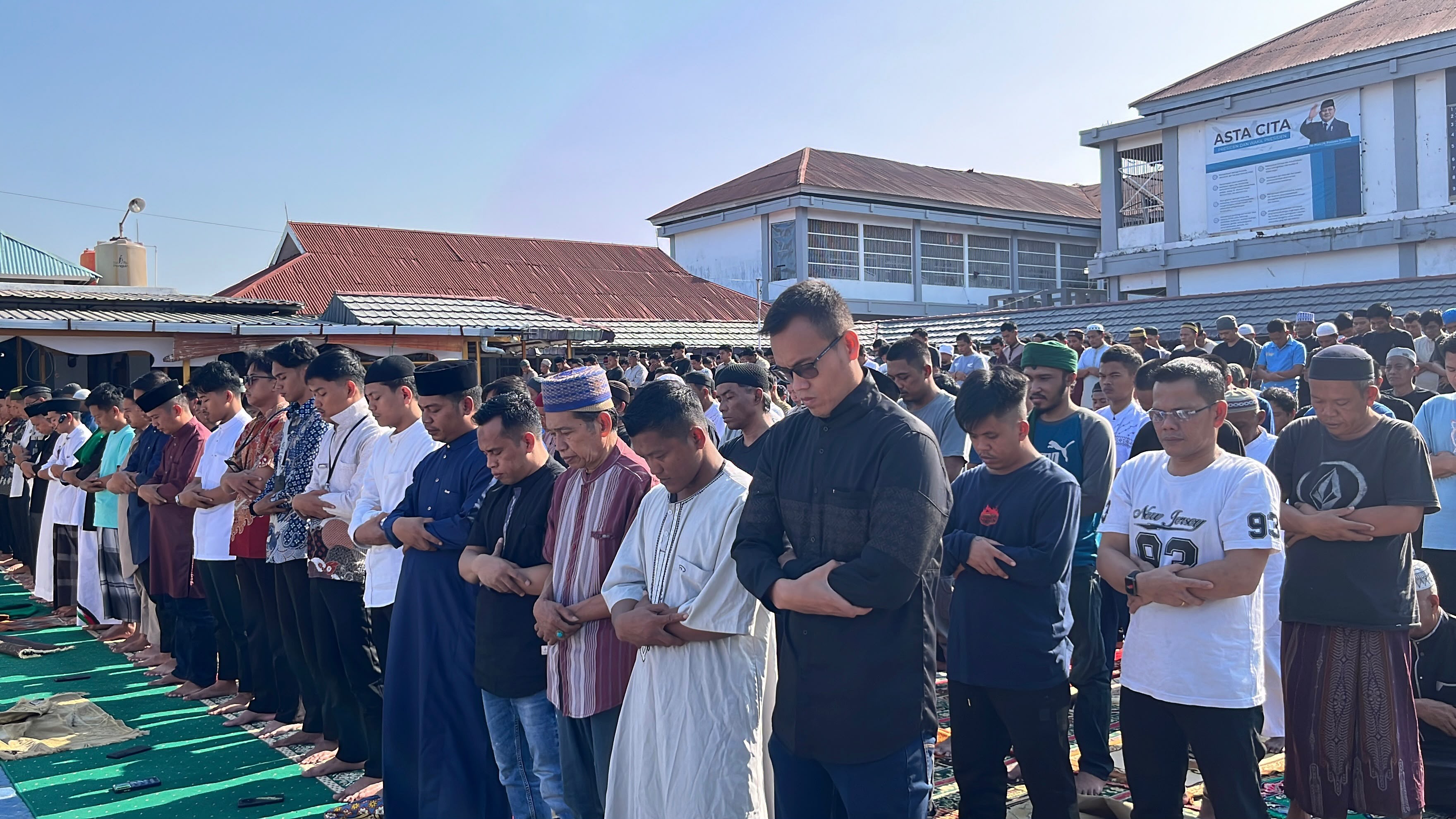 500-an WBP dan Puluhan Petugas Gelar Shalat Istisqa dan Doa Bersama, Ikhtiar Memohon Hujan dan Mitigasi Kekeringan