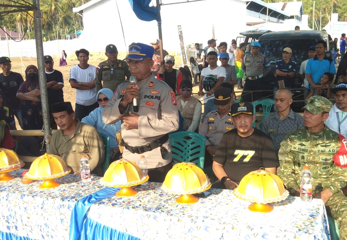 Kasat Polair Polres Majene Hadiri Pembukaan Grasstrack Motocross RBT Open