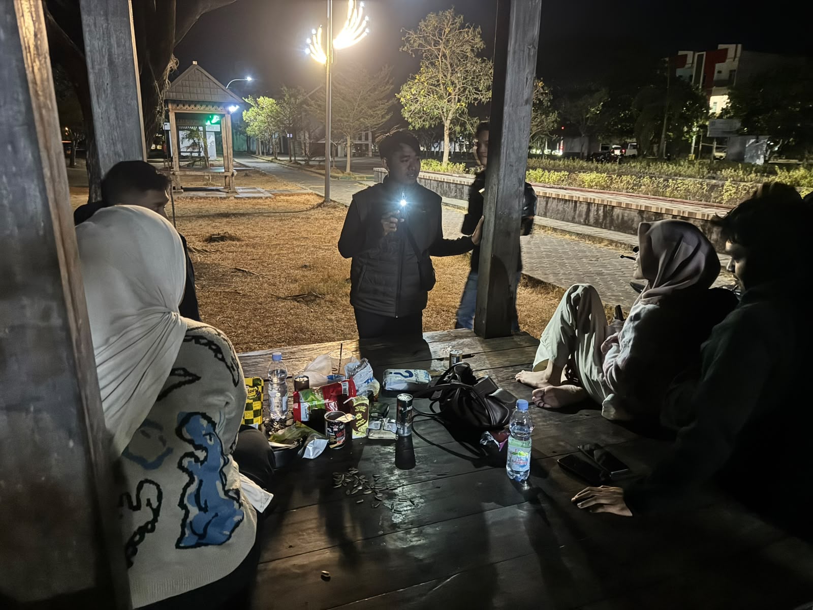 Patroli Blue Light Polres Parepare Sasar Warga, Imbau Waspada Karhutla