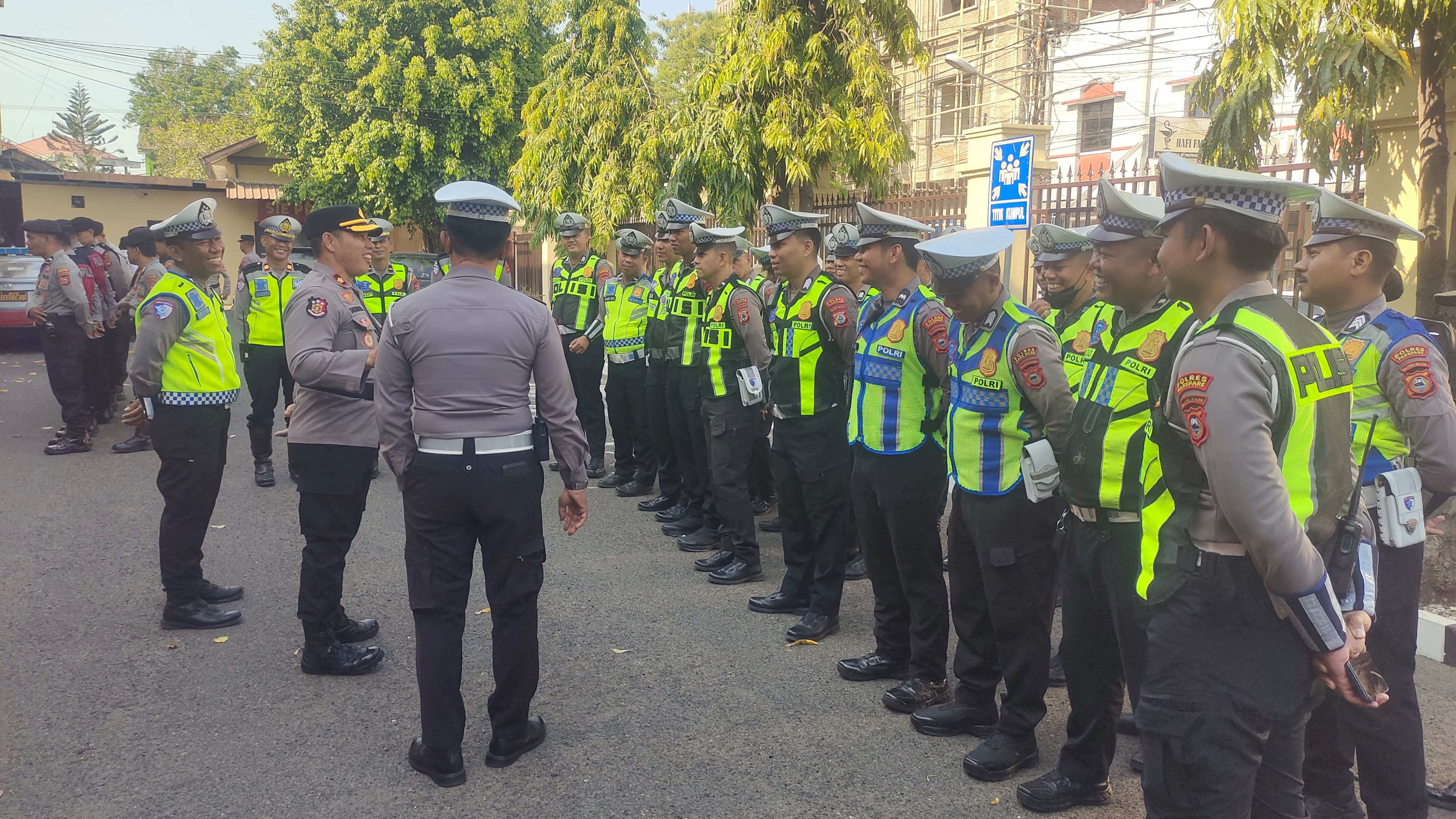 Polres Parepare Tekankan Teguran Edukatif dan Mitigasi Kemacetan