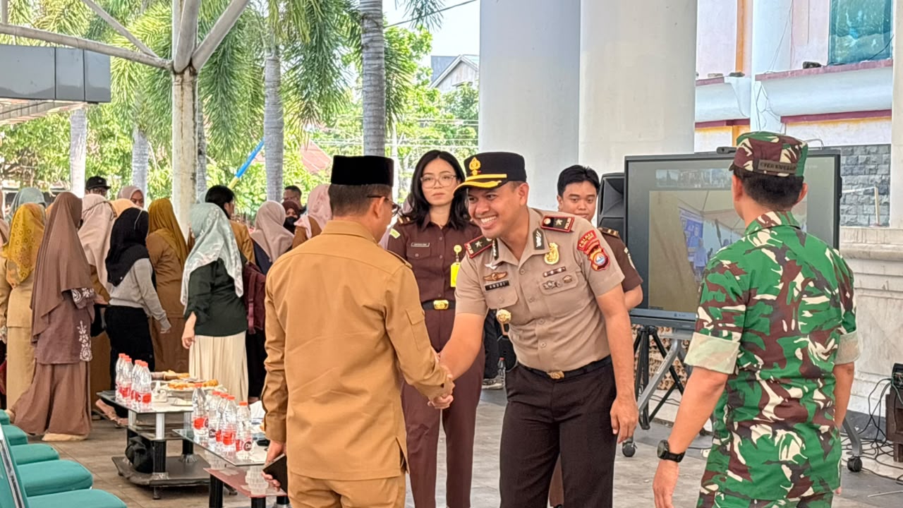 Wakapolres Polman Hadiri Gerakan Pangan Murah Serentak Se-Sulbar, Harga Sembako Terjangkau