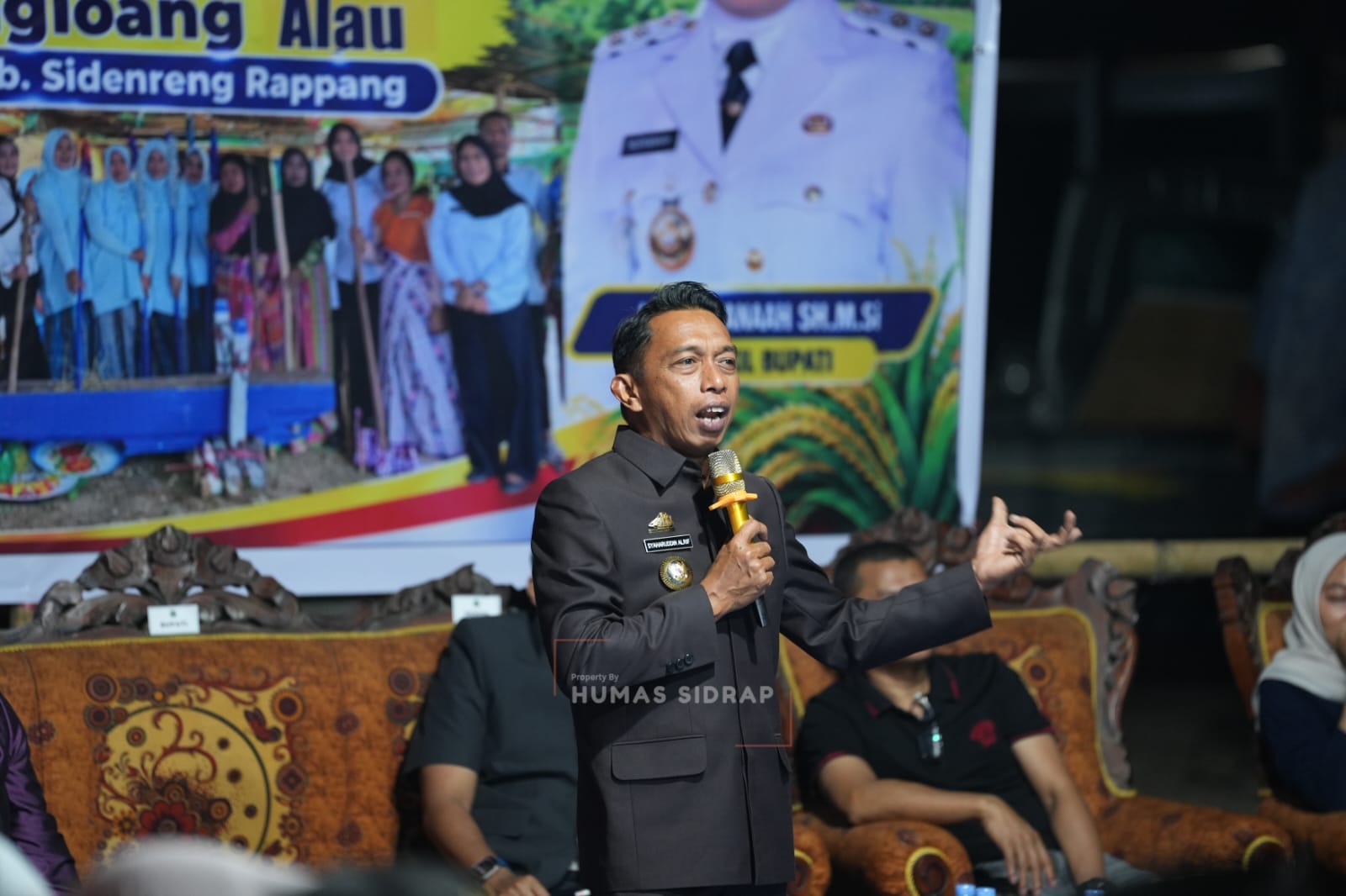 Bupati Sidrap Dorong Hasil Panen Perkuat Ketahanan Pangan Daerah