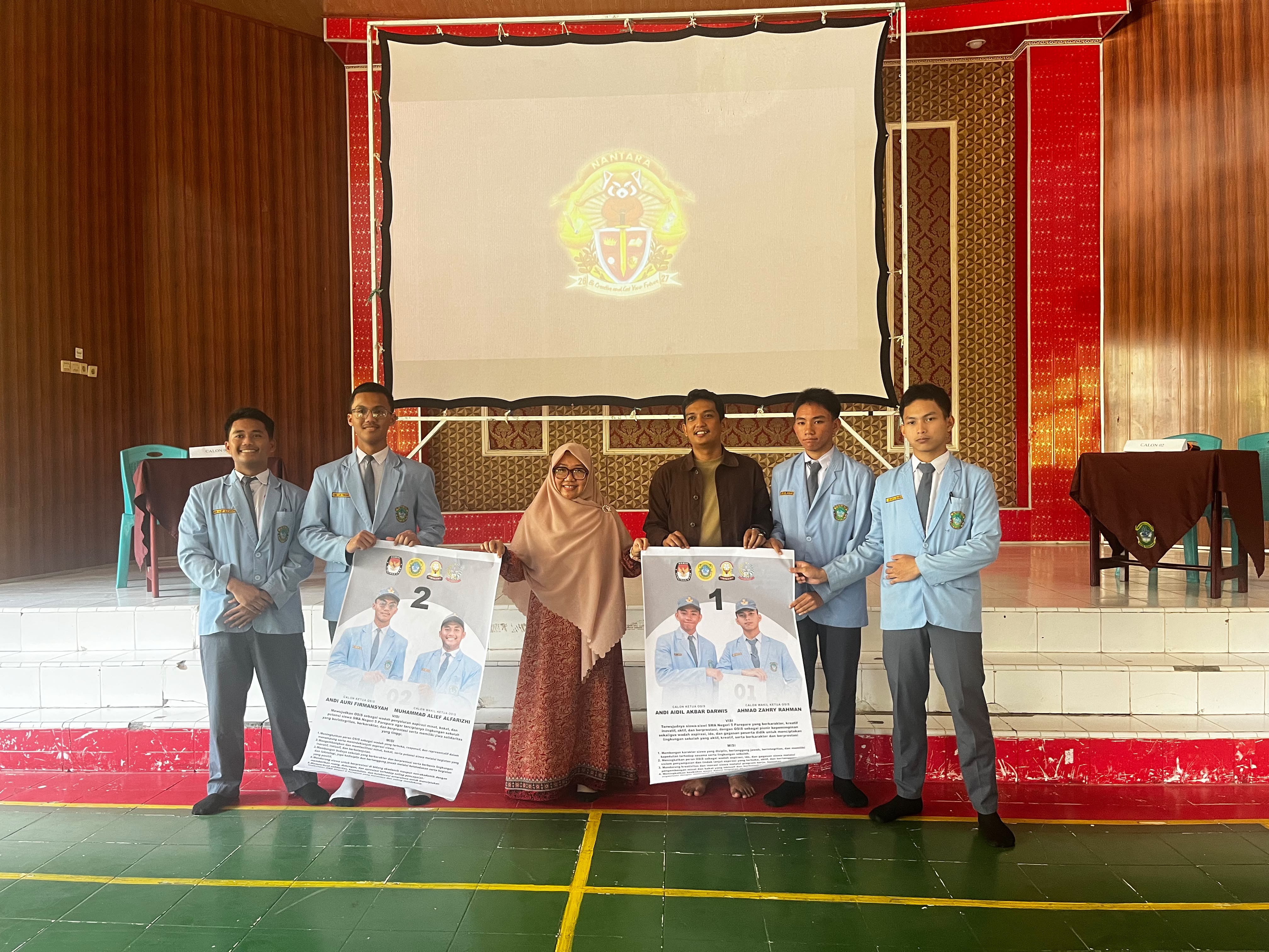 KPU Parepare Dampingi Debat Pilketos SMAN 5, Tekankan Kompetensi
