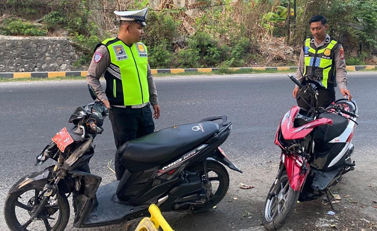 Satlantas Polres Majene Tangani Kecelakaan Maut di Pasangrahan Majene, Satu Pengendara Motor Tewas