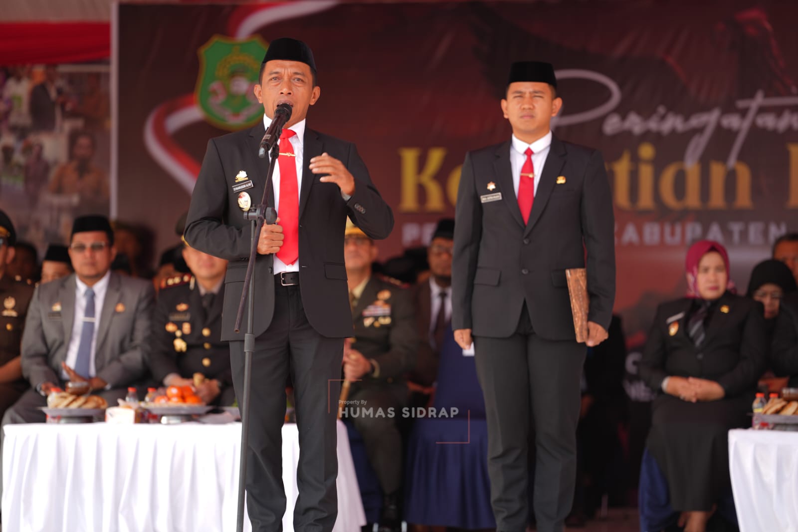 Ikrar Hari Kesaktian Pancasila Menguatkan Pesan Persatuan di Sidrap