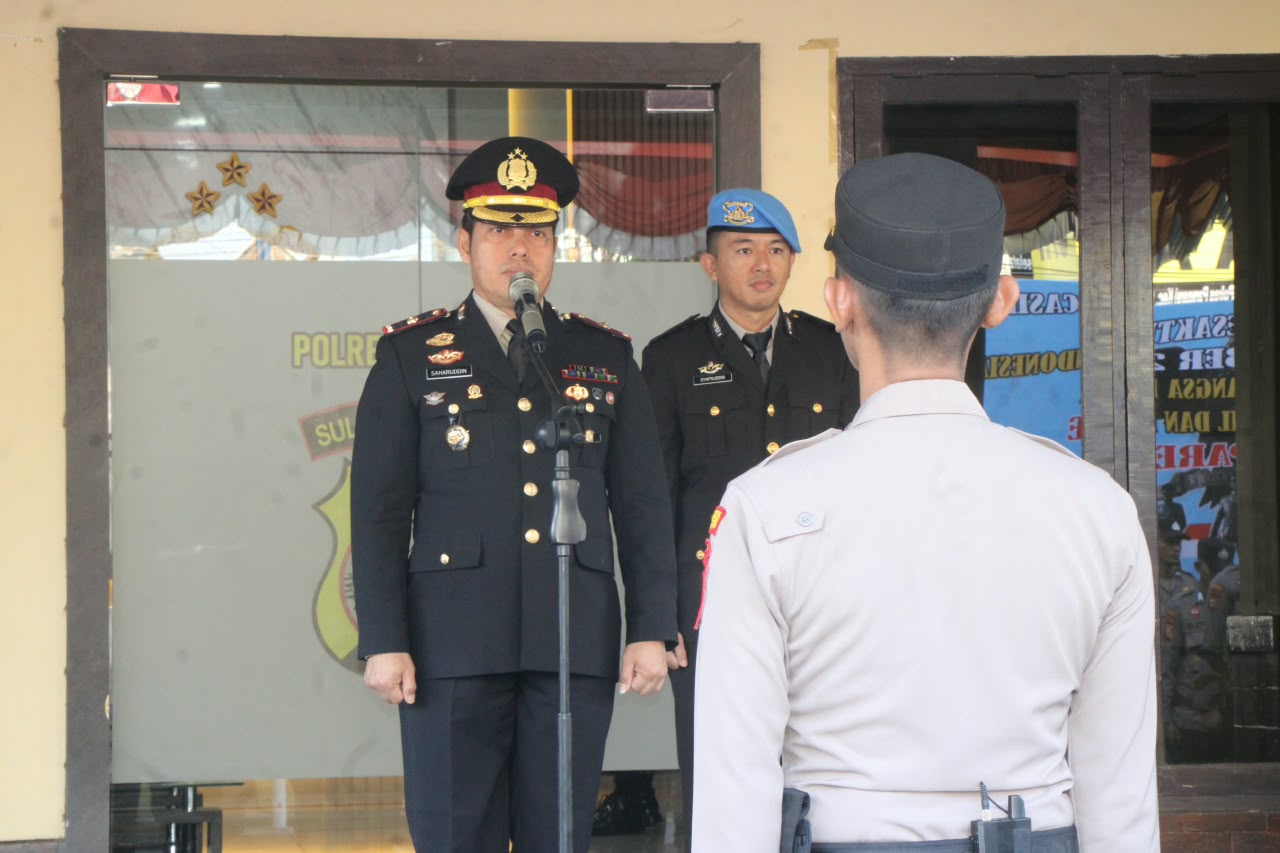 Waka Polres Parepare Minta Personel Amalkan Pancasila dalam Tugas