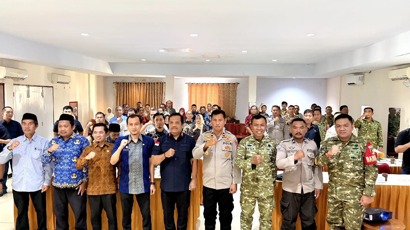 Kapolsek Banggae Hadiri Rakor TIMPORA, Perkuat Sinergi Pengawasan Orang Asing di Majene