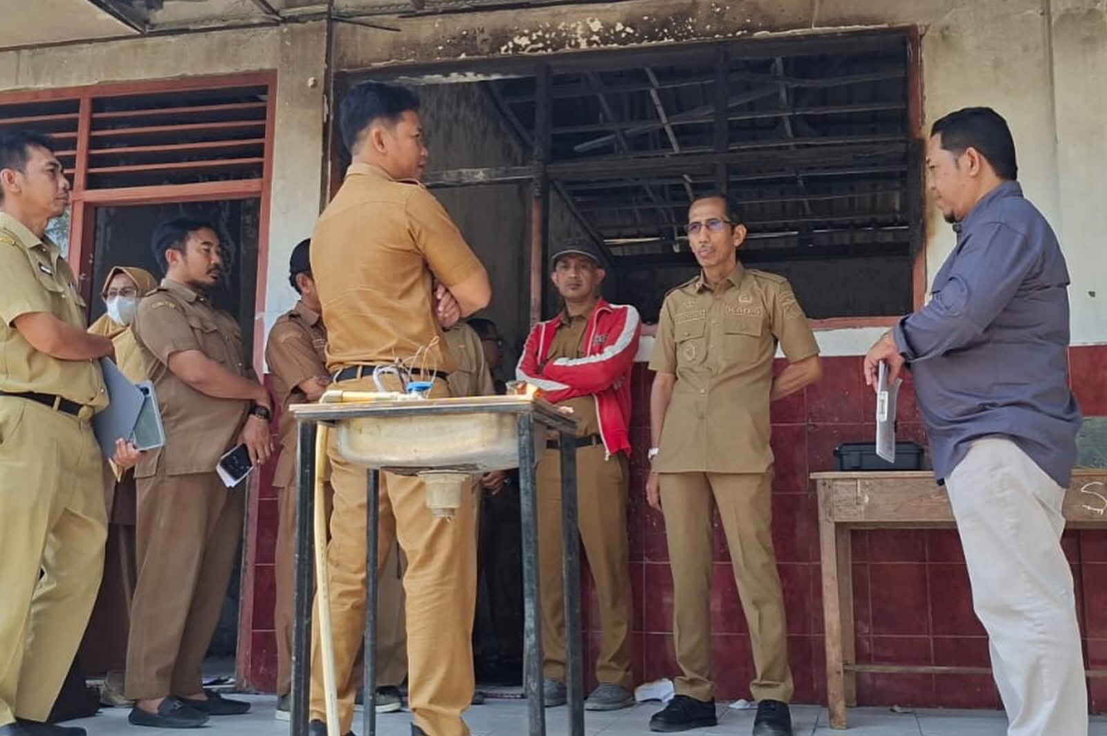 UPT SDN 300 Pinrang Terdampak Kebakaran, Disdikbud Siapkan Pemulihan