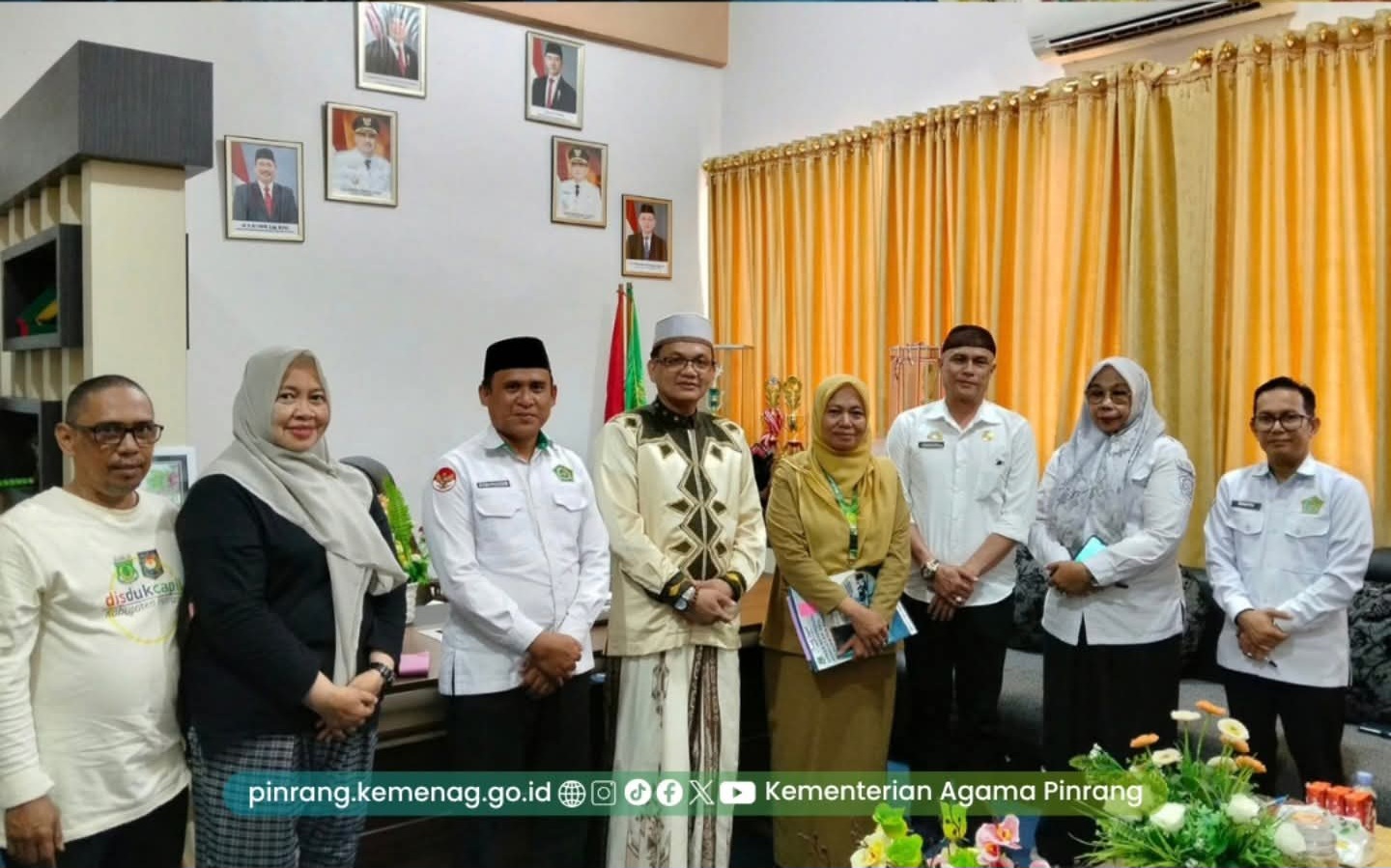 Sinkronisasi Data Pernikahan, Kemenag dan Dukcapil Pinrang Berkolaborasi