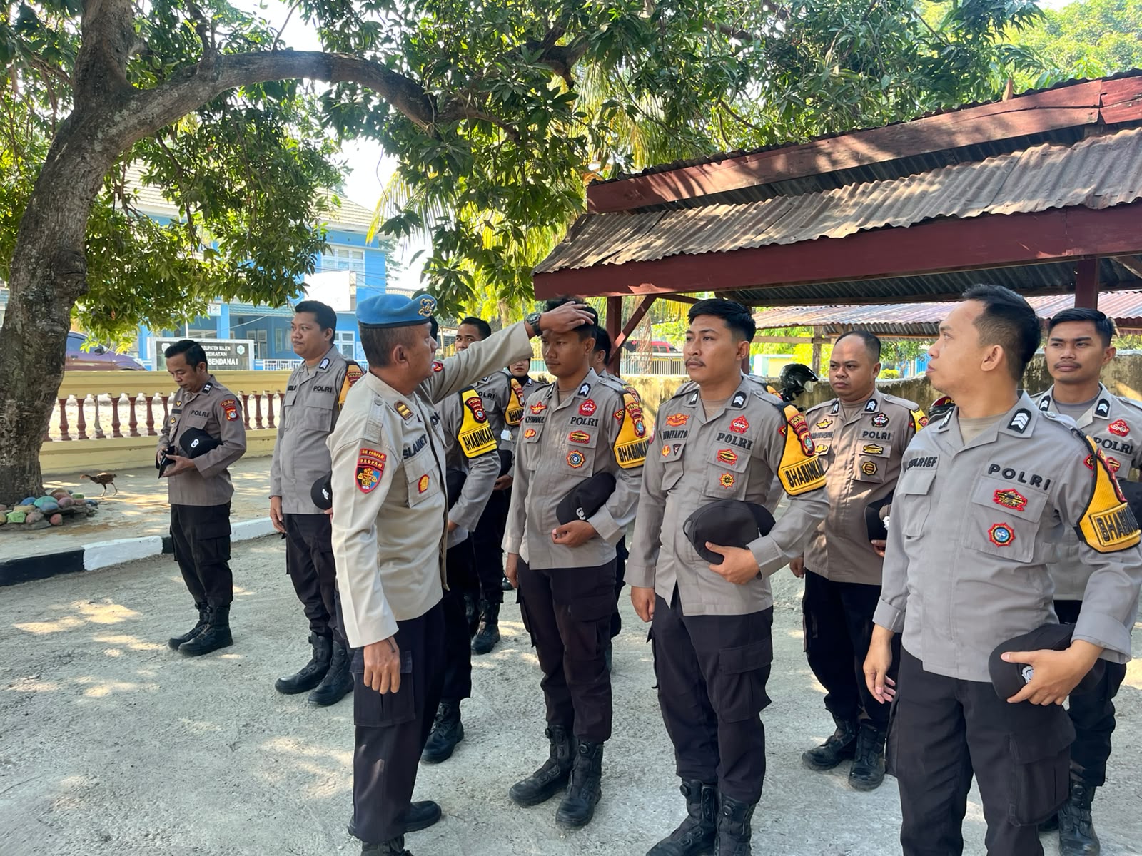 Propam Polres Majene Gelar Gaktiblin Mendadak, Personel Polsek Sendana Disidak