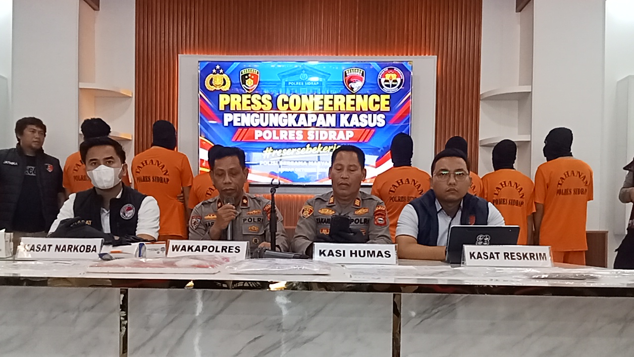 Polres Sidrap Ungkap Penipuan Asmara, Kerugian Capai Rp455 Juta