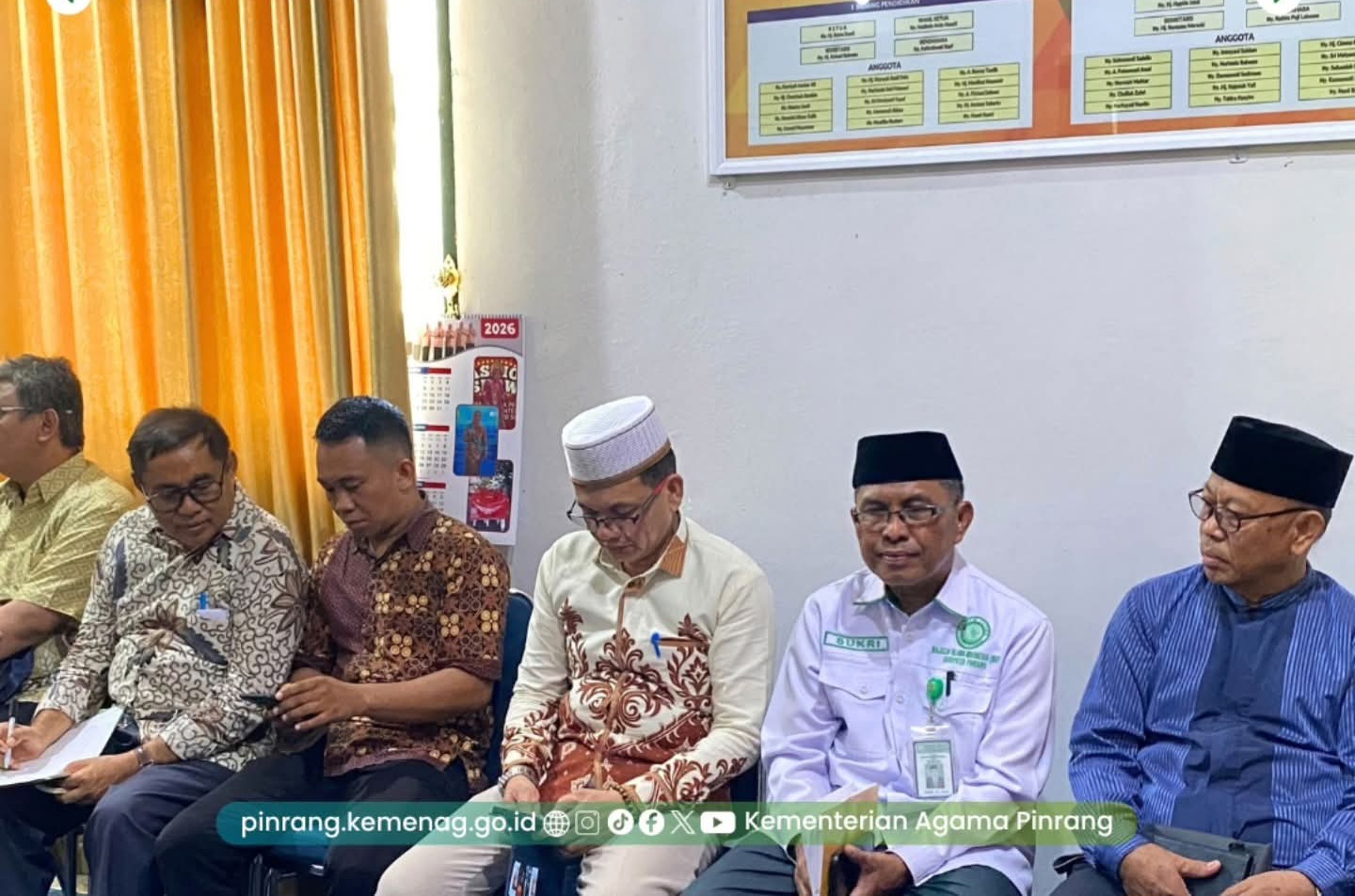 FKUB Pinrang Perkuat Dialog Lintas Agama untuk Jaga Kerukunan