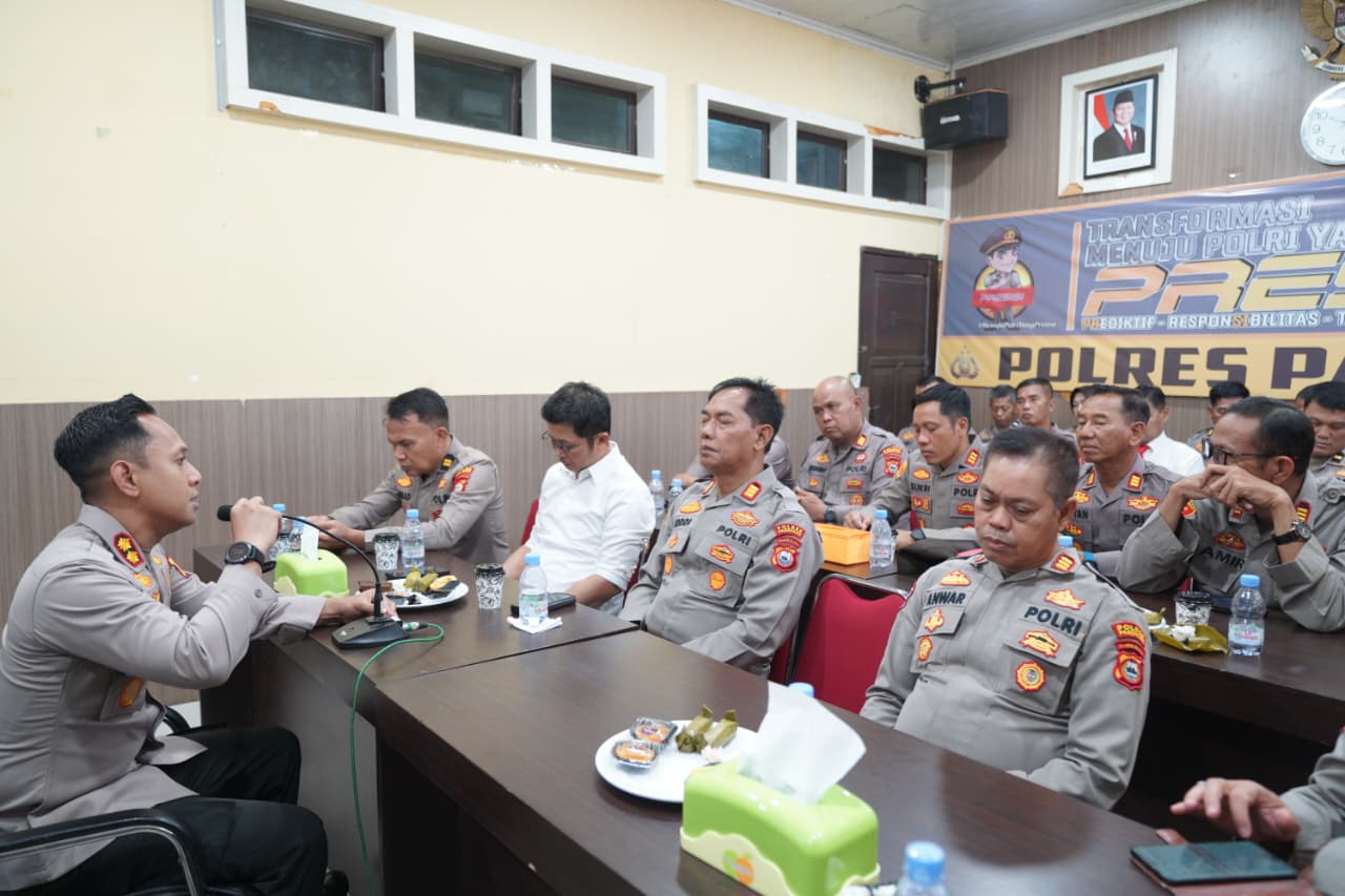 Kapolres Parepare Instruksikan Personel Sosialisasi Bahaya Hoaks