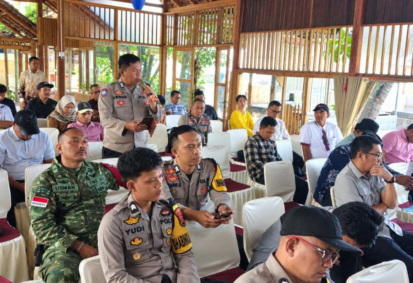 Rakor TIMPORA di Pamboang, Polsek Jajaran Polres Majene Tegaskan Dukungan Pengawasan Orang Asing