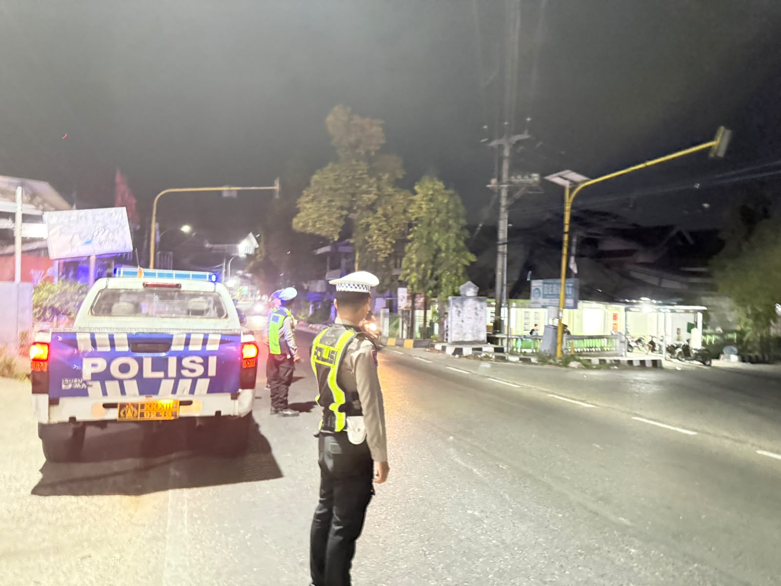 Patroli Blue Light Satlantas Majene Sasar Ruas Rawan, Tekan Kejahatan Jalanan dan Pelanggaran Lalu Lintas