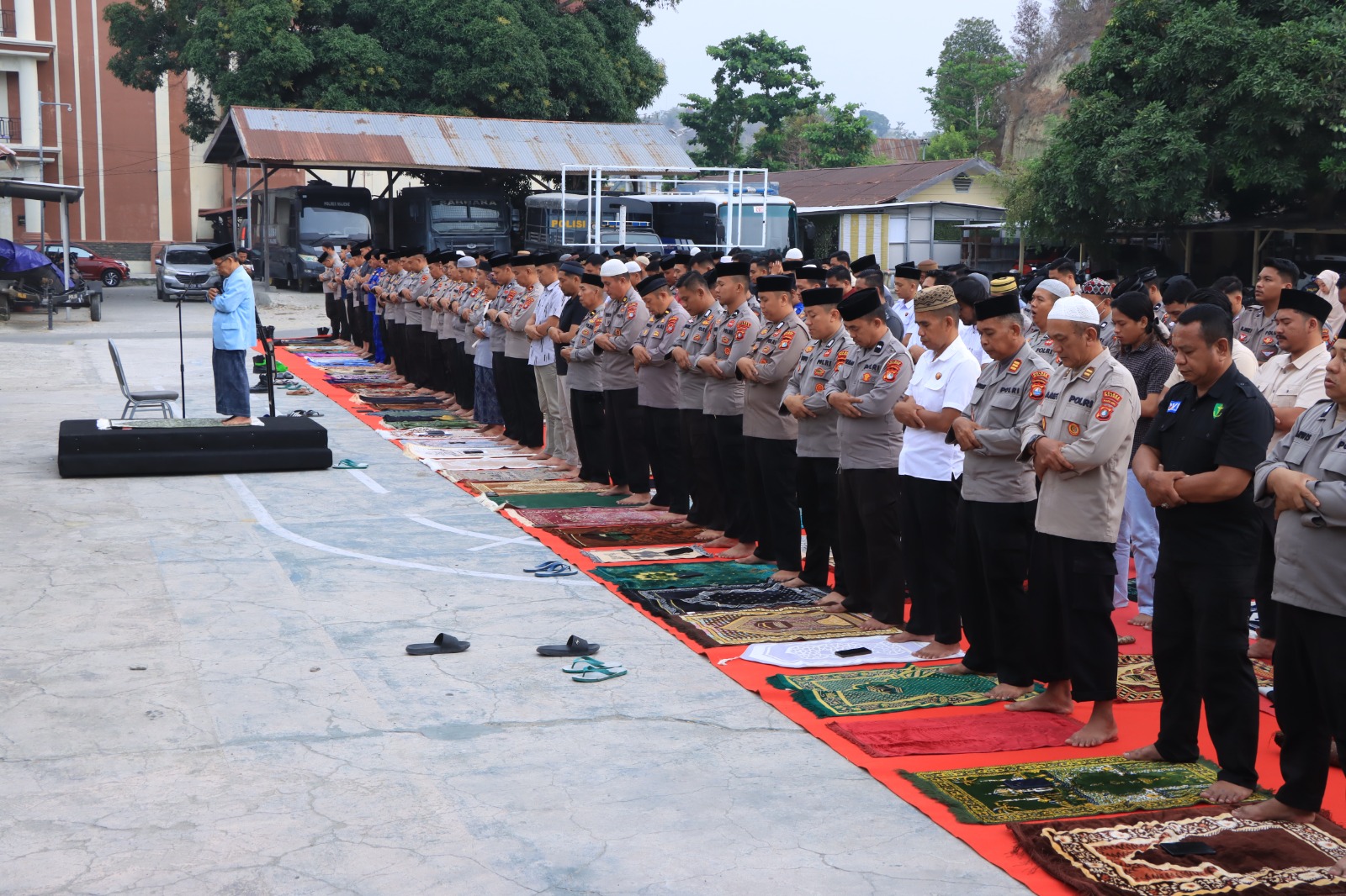 Musim Kemarau Panjang, Polres Majene Gelar Salat Istisqa