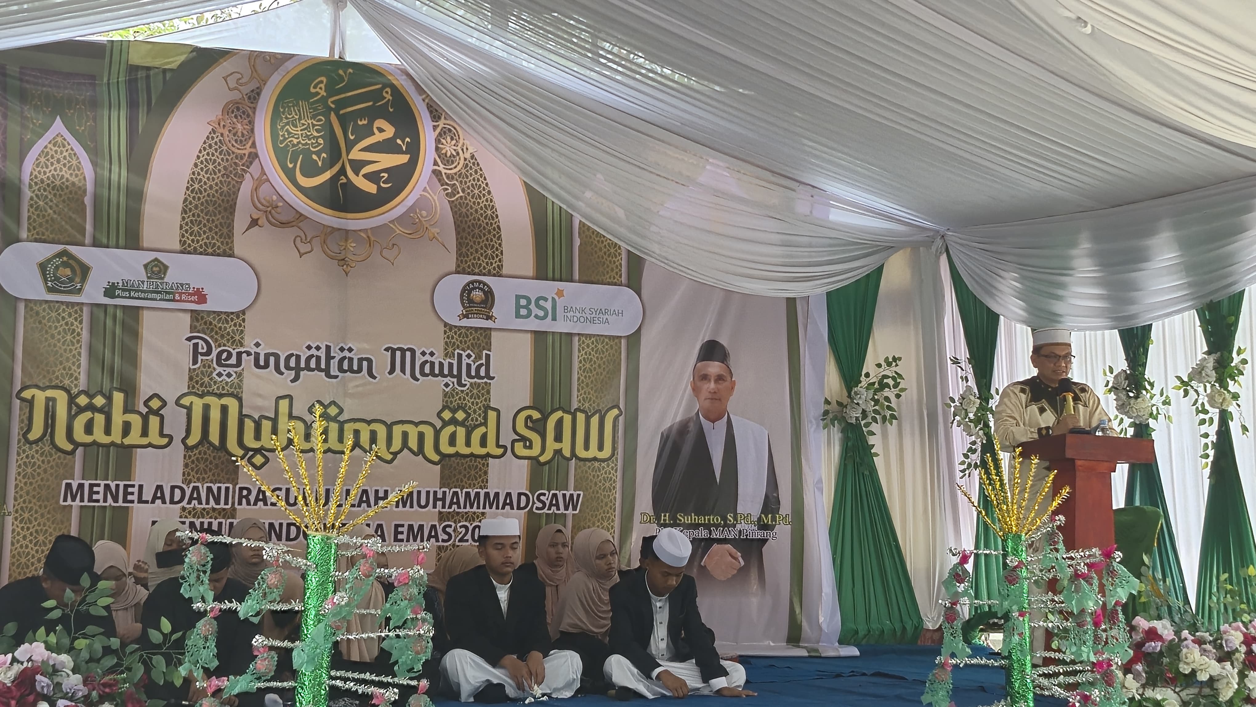 Peringatan Maulid di MAN Pinrang, Keikhlasan Jadi Pesan Utama
