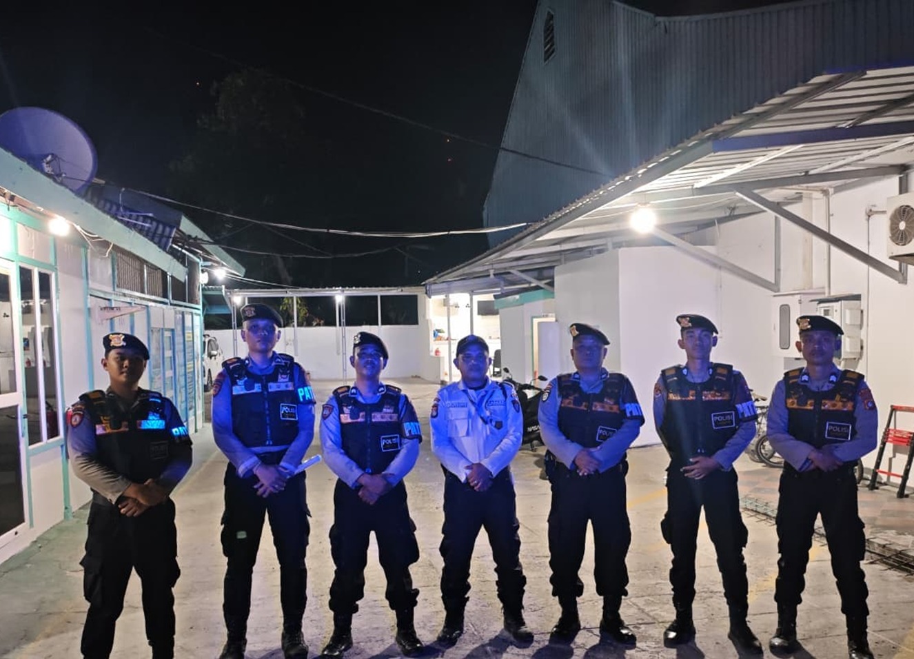 Patroli Malam Jaga Kamtibmas, Samapta Polres Majene Sasar Titik Strategis dan Ruang Publik