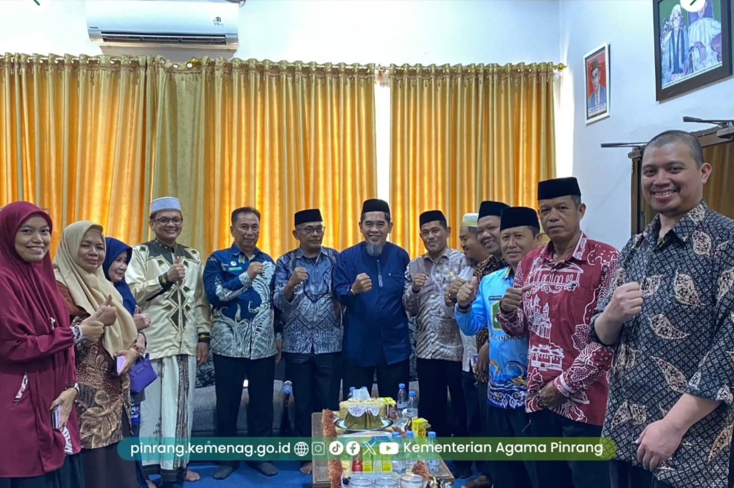 Kemenag Pinrang dan FKPP Matangkan Persiapan Hari Santri