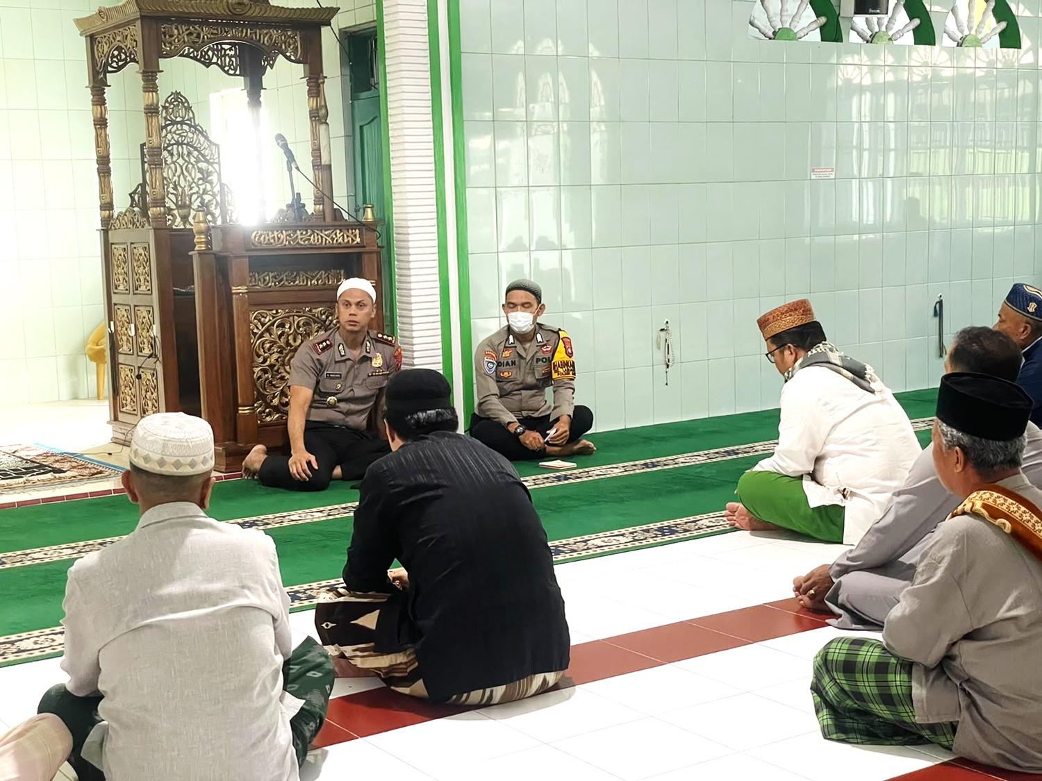 Jumat Keliling, Kapolres Majene Serap Aspirasi Warga dan Bahas Persoalan Kamtibmas 