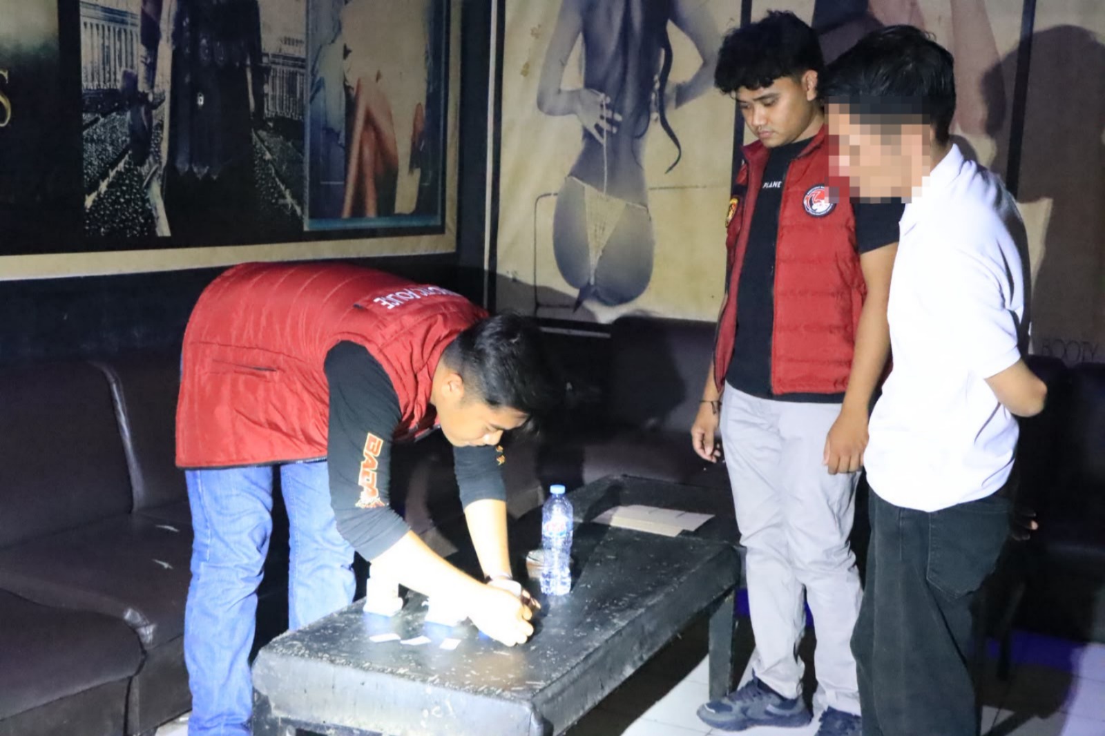 Tekan Peredaran Narkotika, Tim KRYD Polres Majene Sasar Tempat Hiburan dan Penginapan