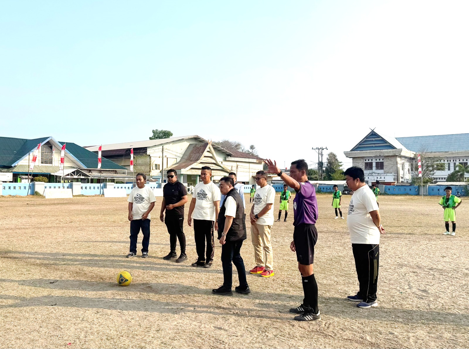 Polres Majene dan Disdikpora Bersinergi, Turnamen Sepak Bola Antar Pelajar Resmi Bergulir