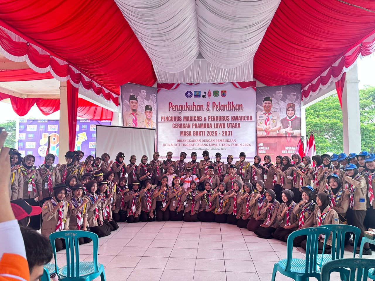 Ajang JOTA-JOTI 2026 Kwarcab Luwu Utara Resmi Ditutup, Peserta Diharap Jadi Pemimpin Masa Depan